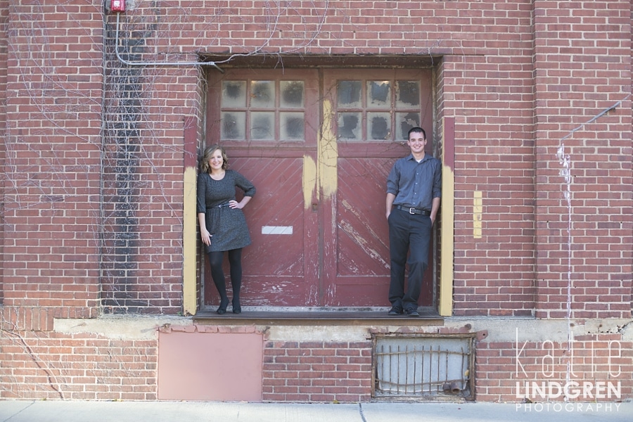 Downtown Des Moines Engagement Photos