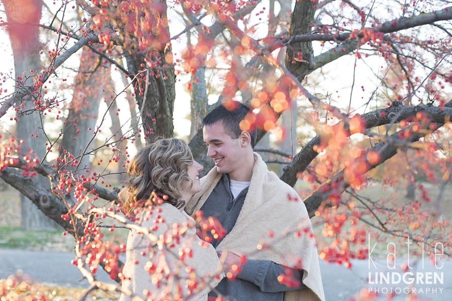 Downtown Des Moines Engagement Photos