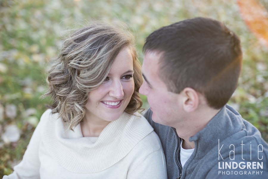 Downtown Des Moines Engagement Photos