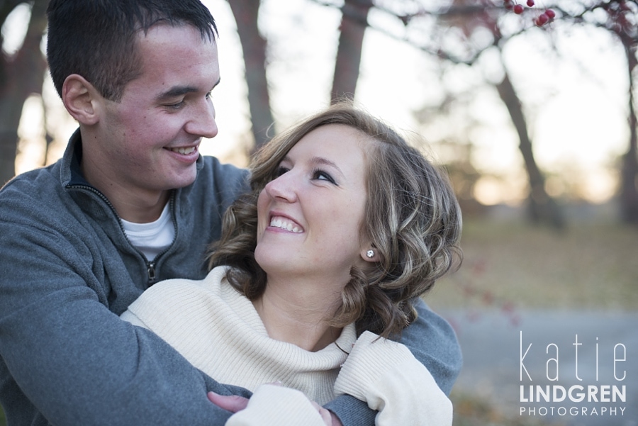 Downtown Des Moines Engagement Photos