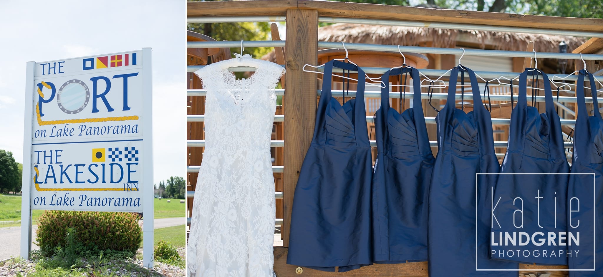 Iowa Lake Wedding at The Port