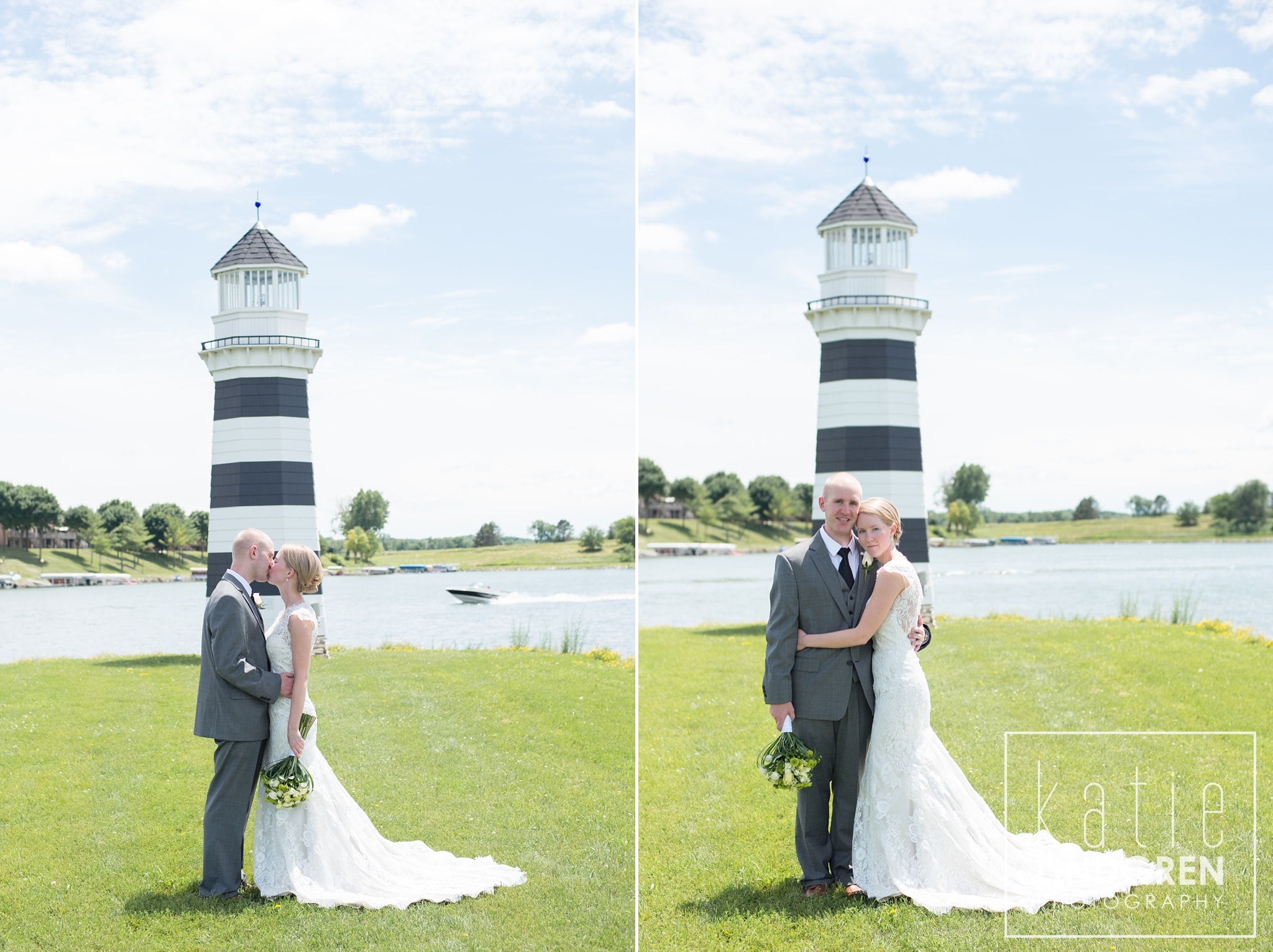 Iowa Lake Wedding at The Port