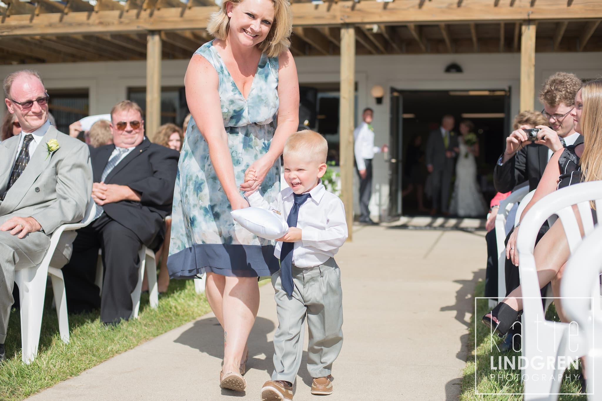 Iowa Lake Wedding at The Port