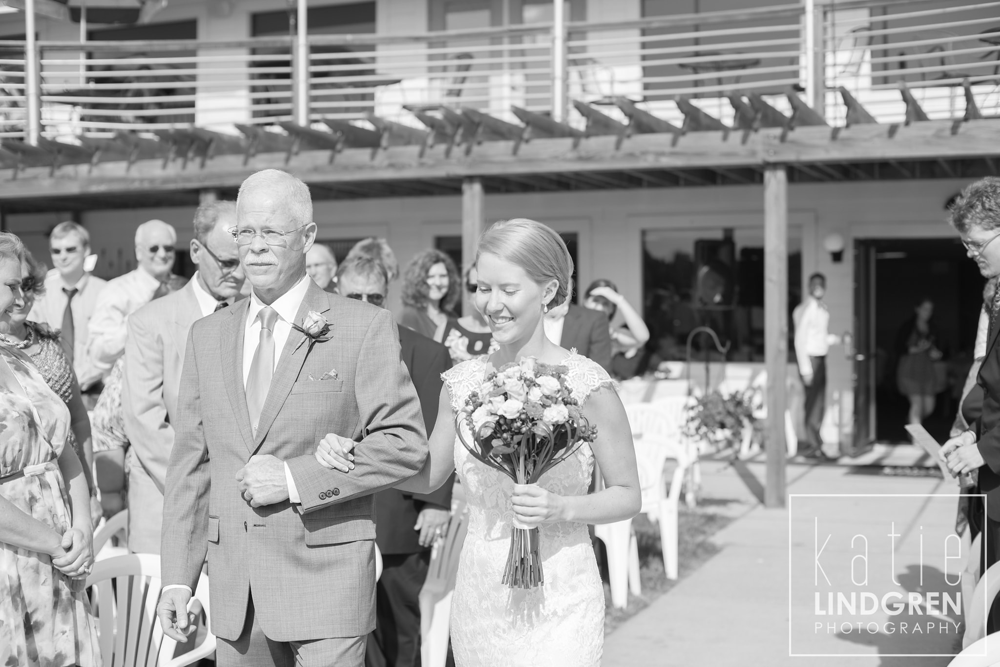 Iowa Lake Wedding at The Port
