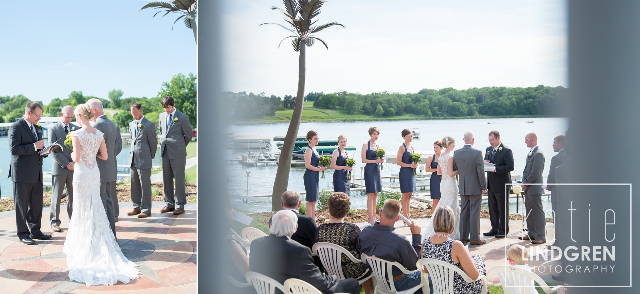 Iowa Lake Wedding at The Port