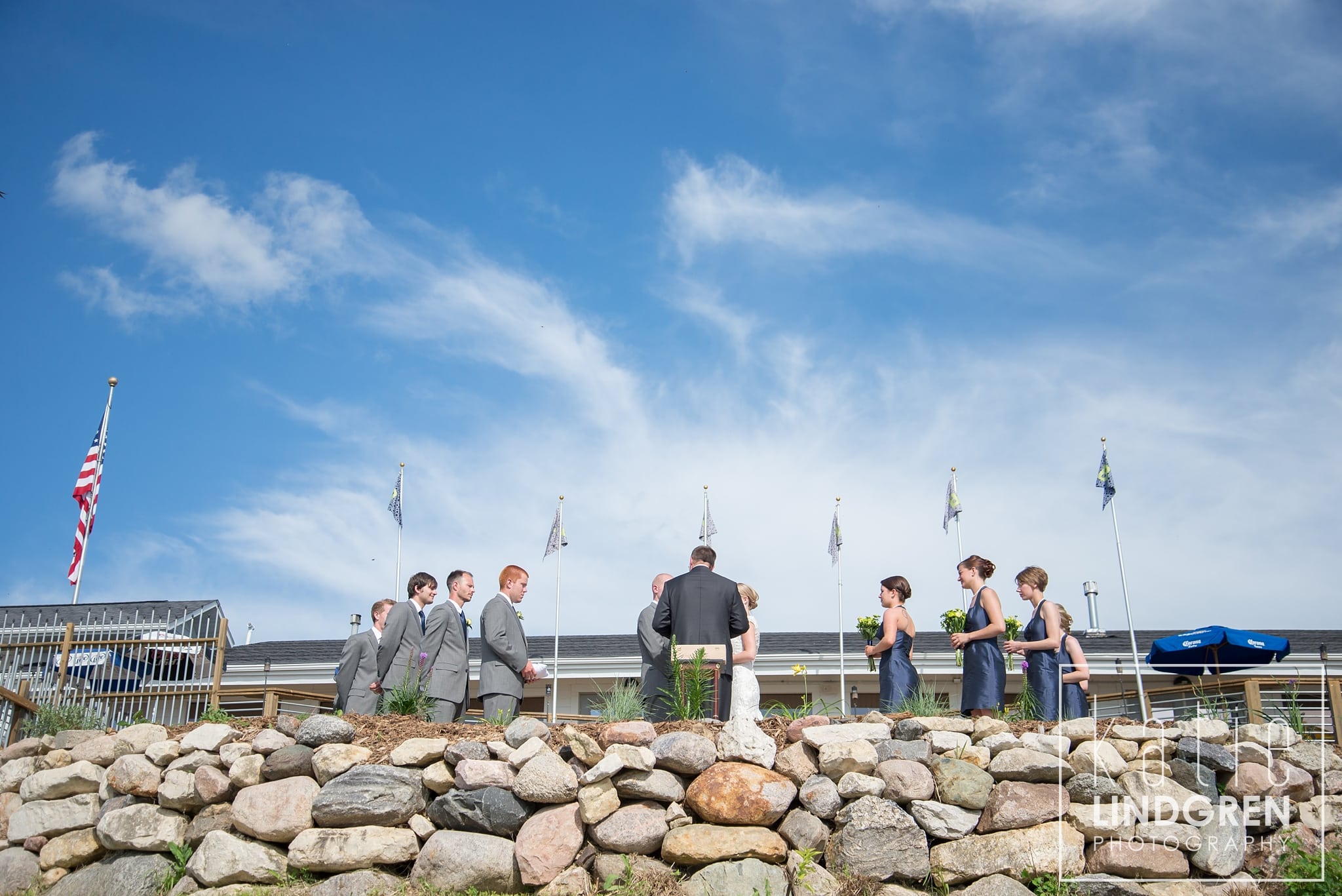 Iowa Lake Wedding at The Port