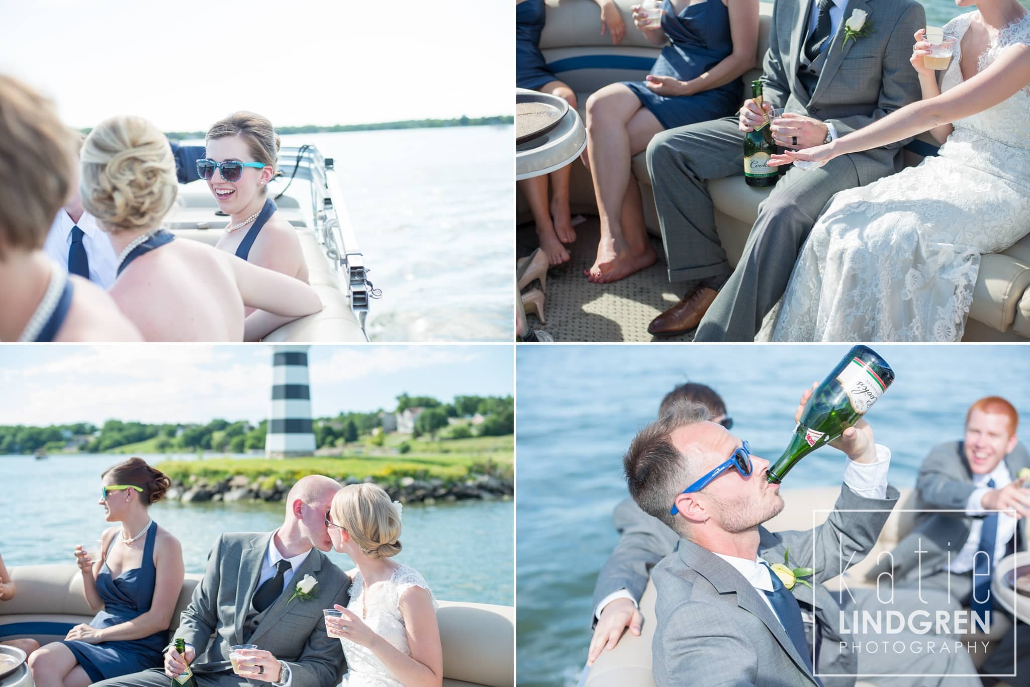 Iowa Lake Wedding at The Port