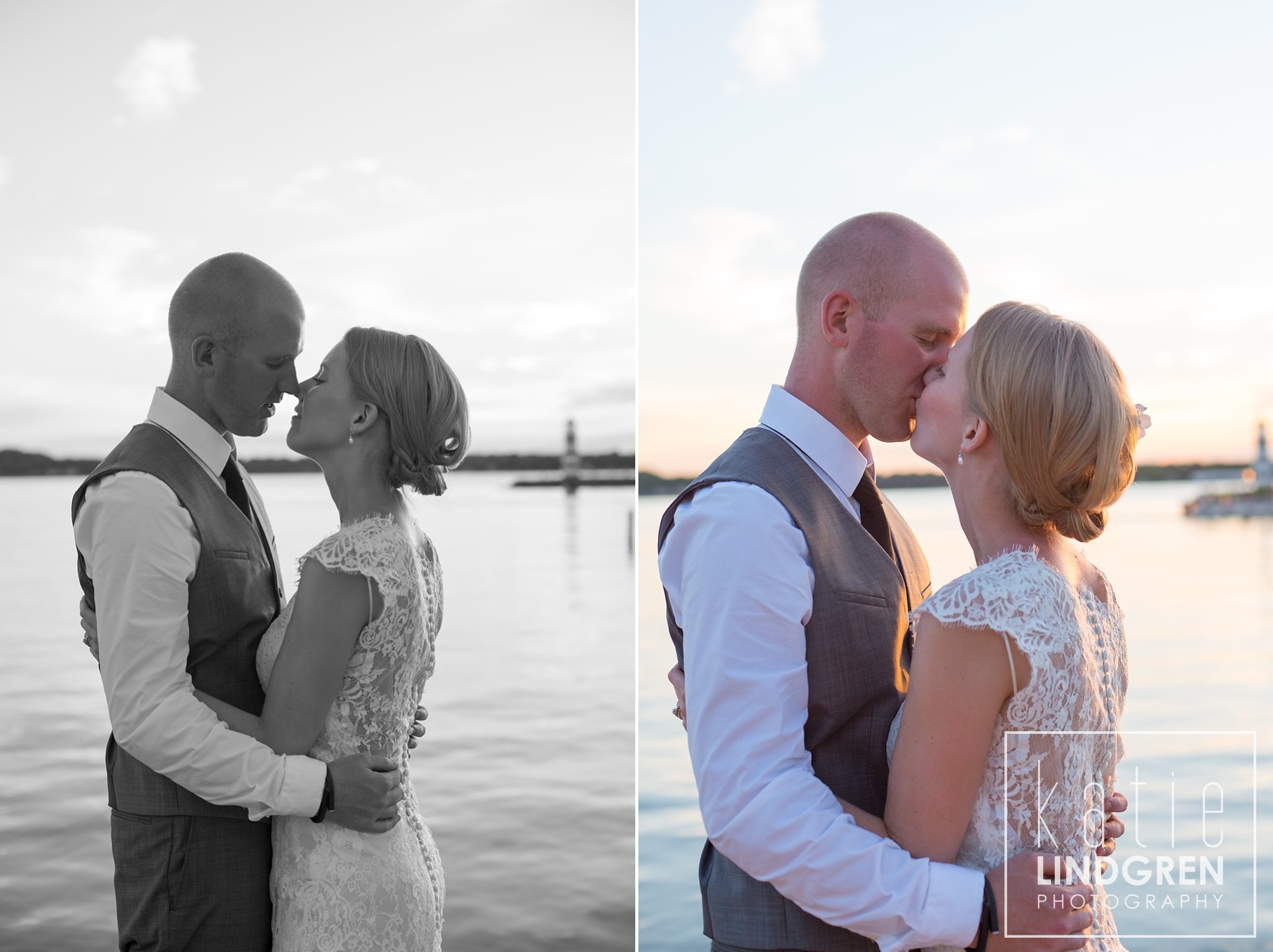 Iowa Lake Wedding at The Port