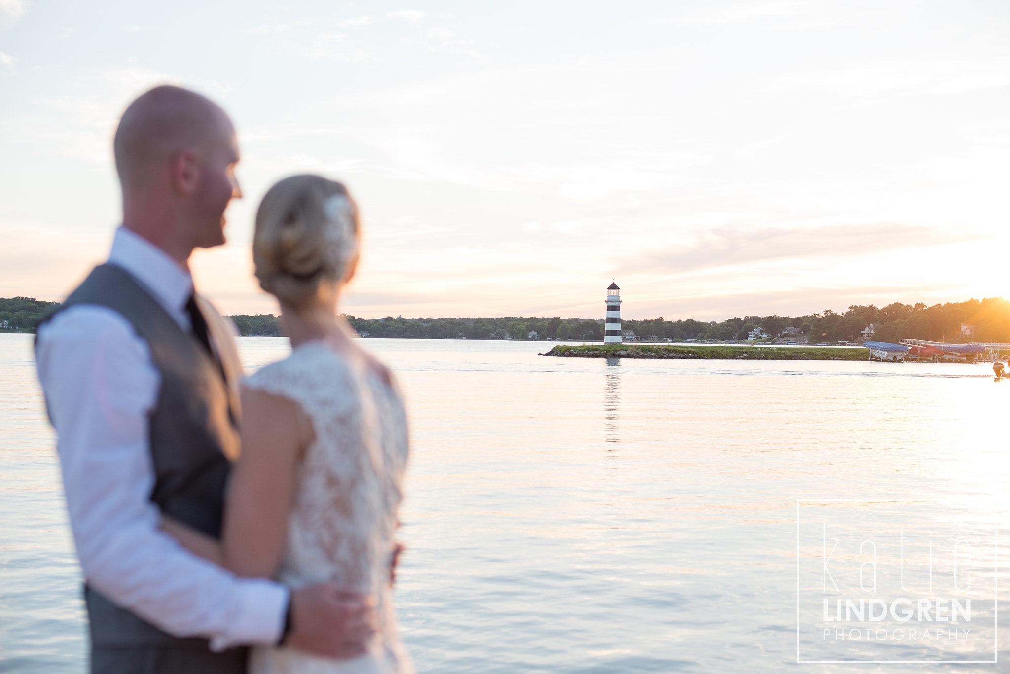 Iowa Lake Wedding at The Port
