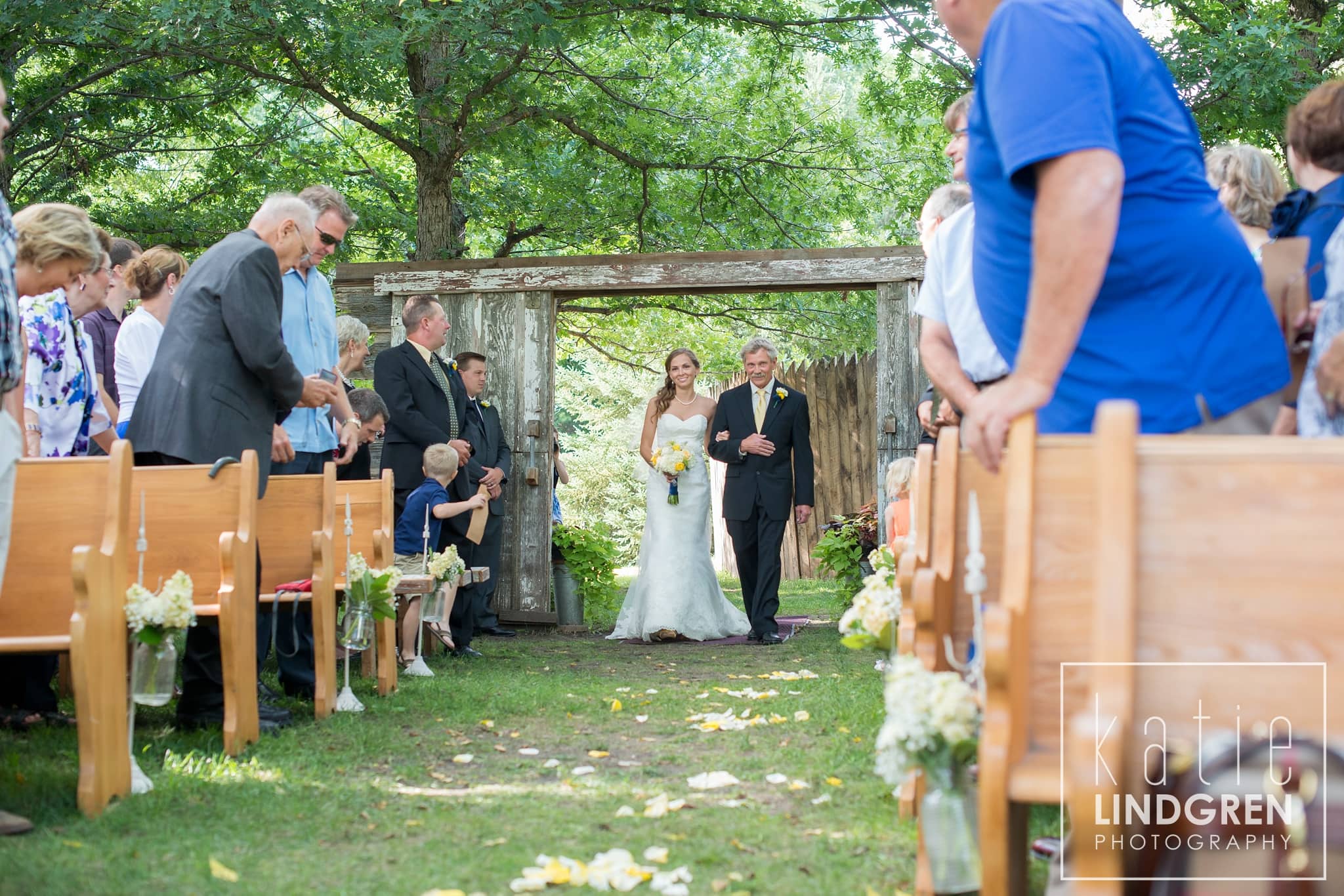 The Barnes Place Wedding