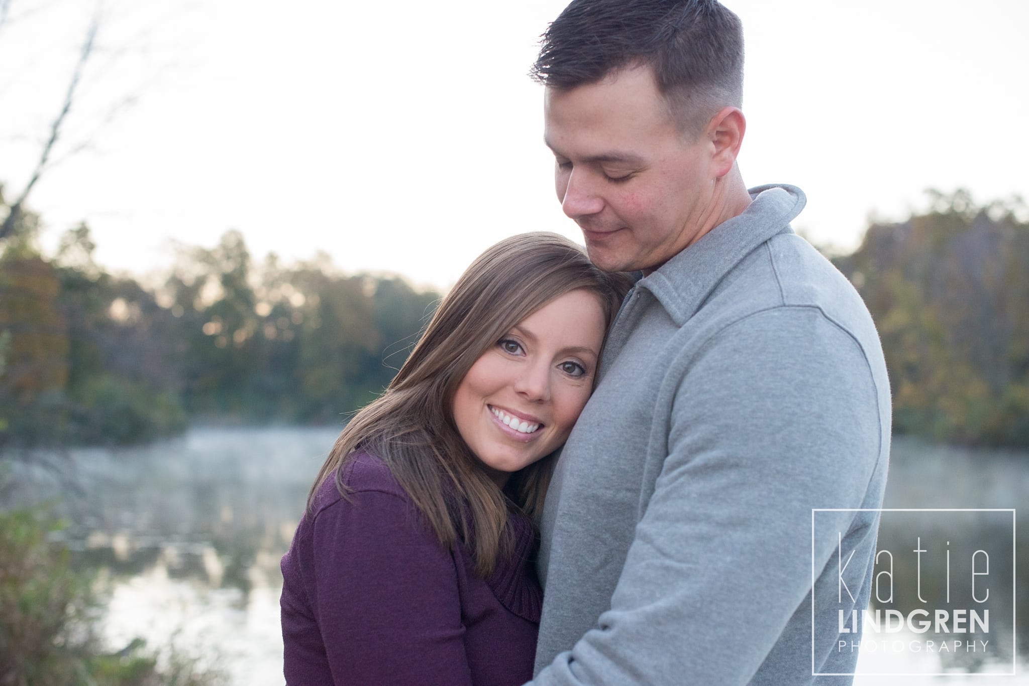 Saylorville Sunrise Engagement Photos