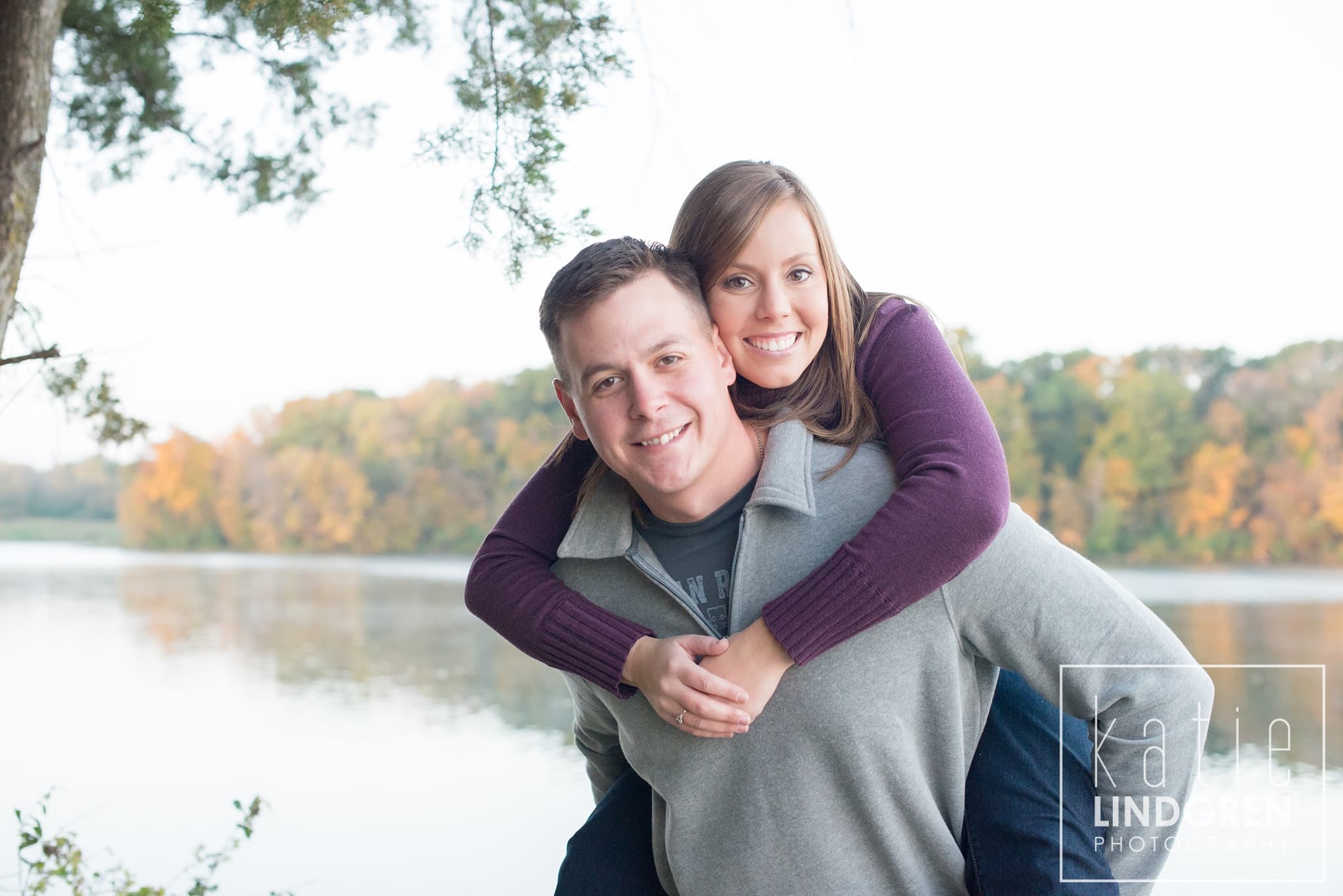 Saylorville Sunrise Engagement Photos