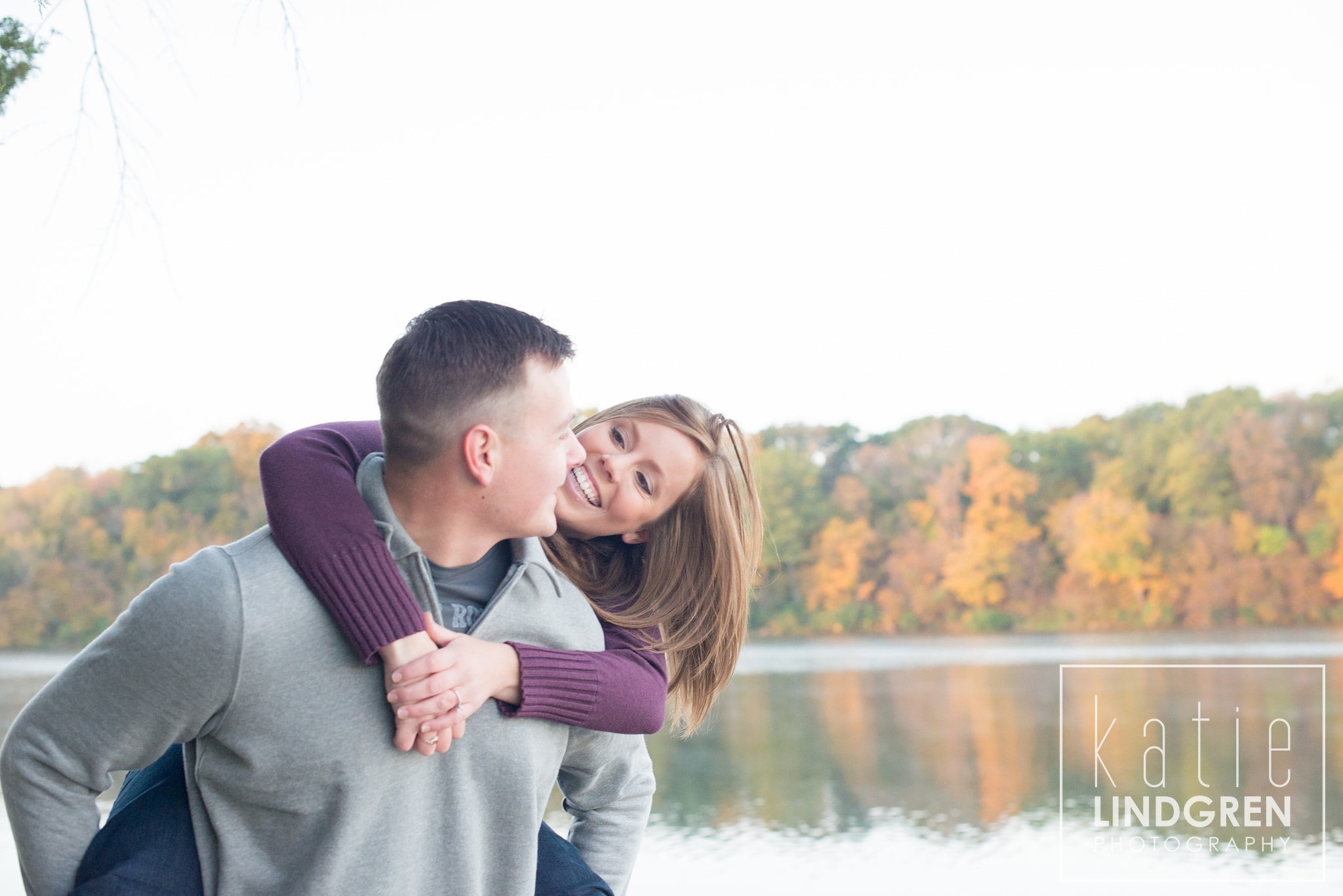 Saylorville Sunrise Engagement Photos