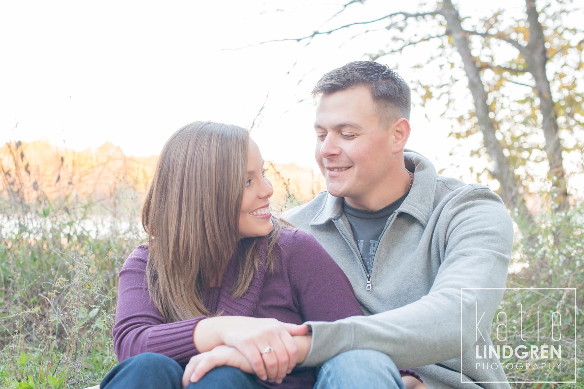 Saylorville Sunrise Engagement Photos