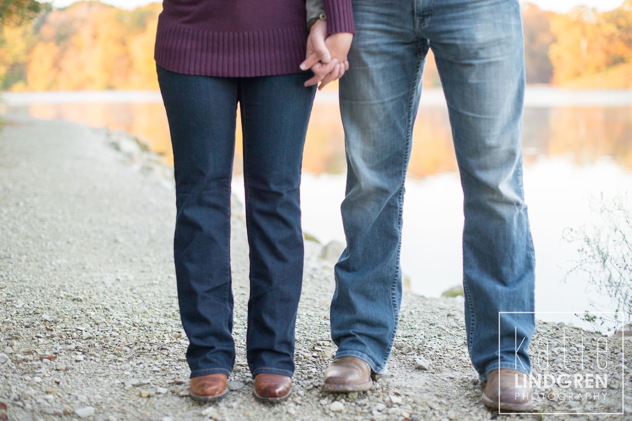 Saylorville Sunrise Engagement Photos