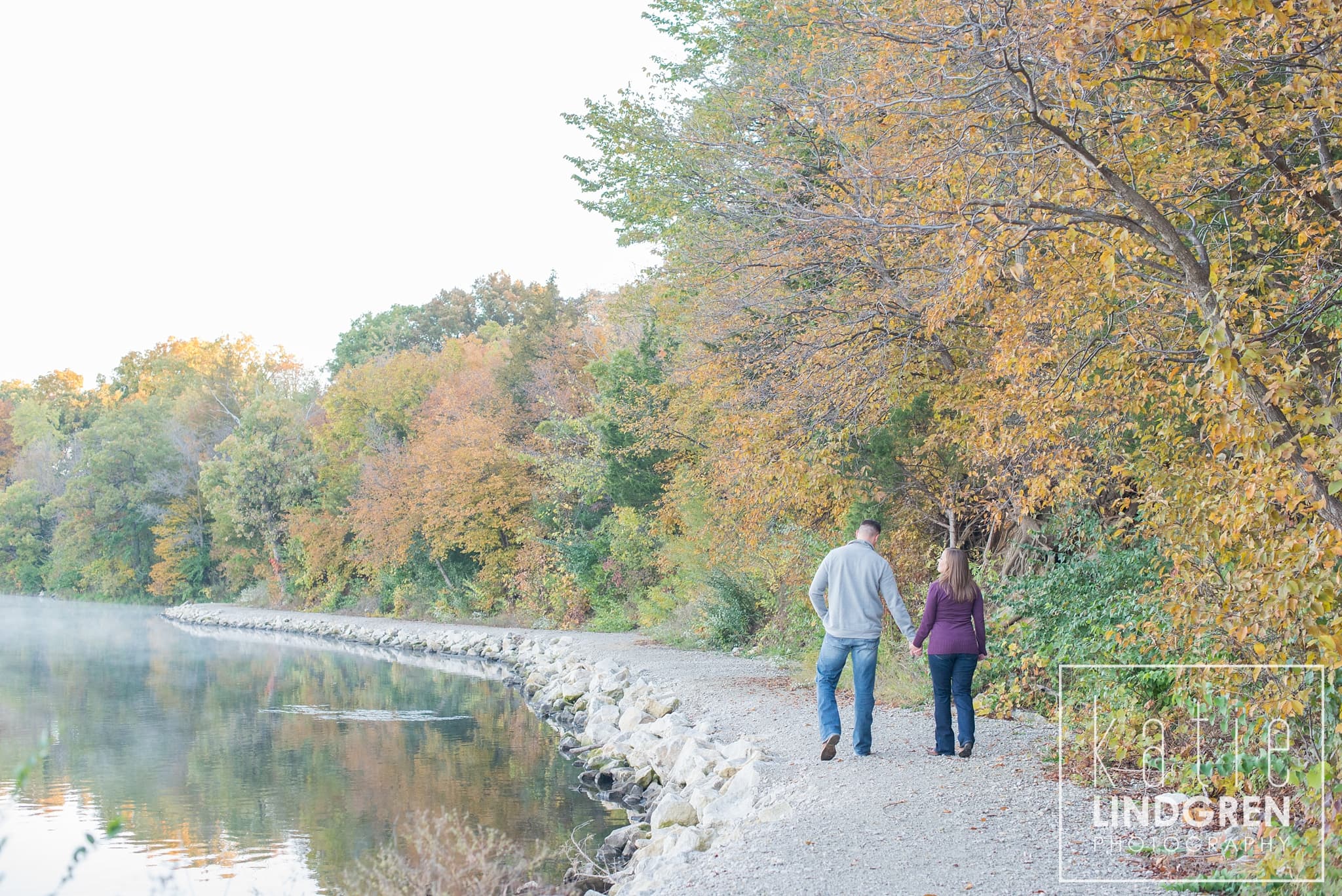 Saylorville Sunrise Engagement Photos