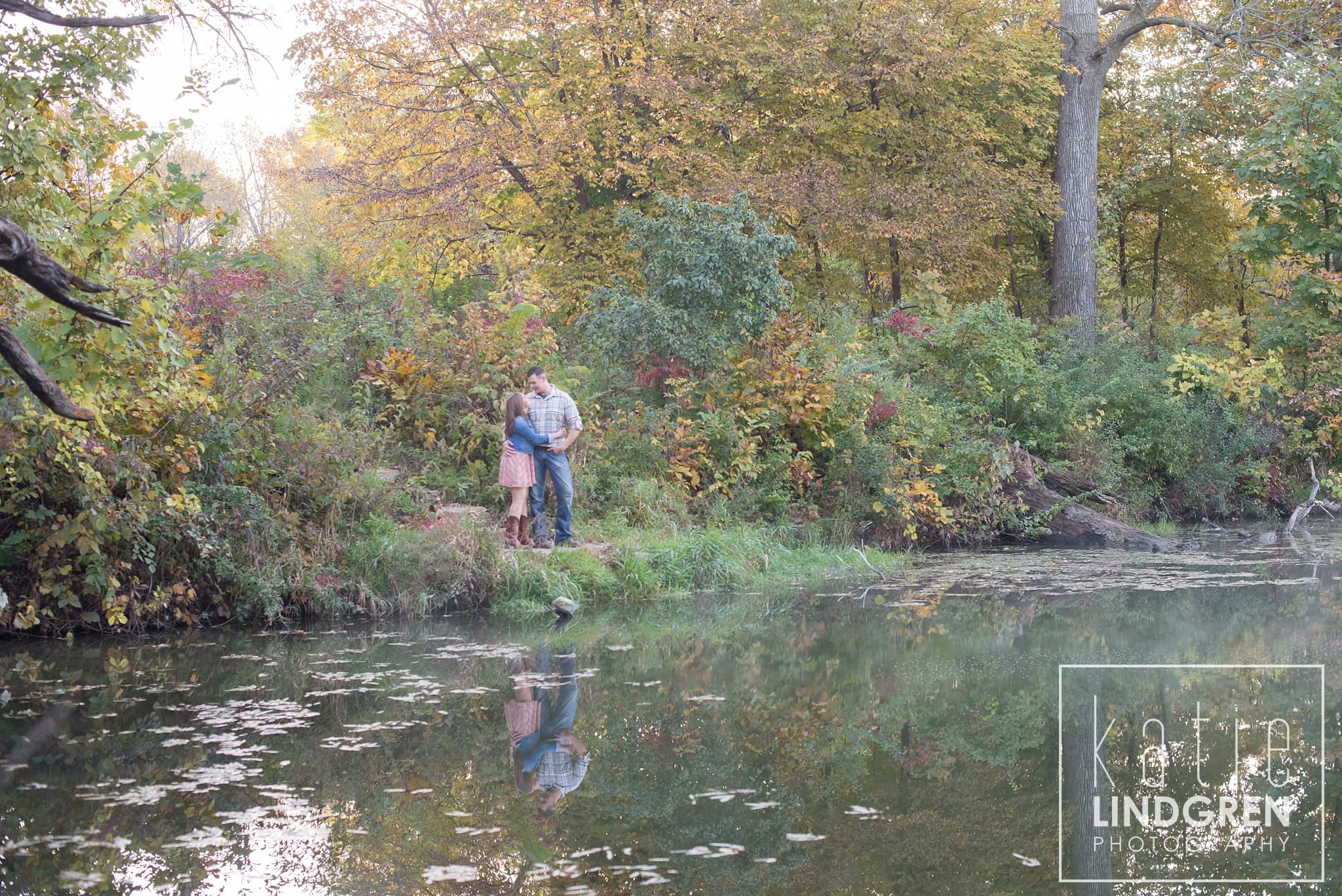 Saylorville Sunrise Engagement Photos