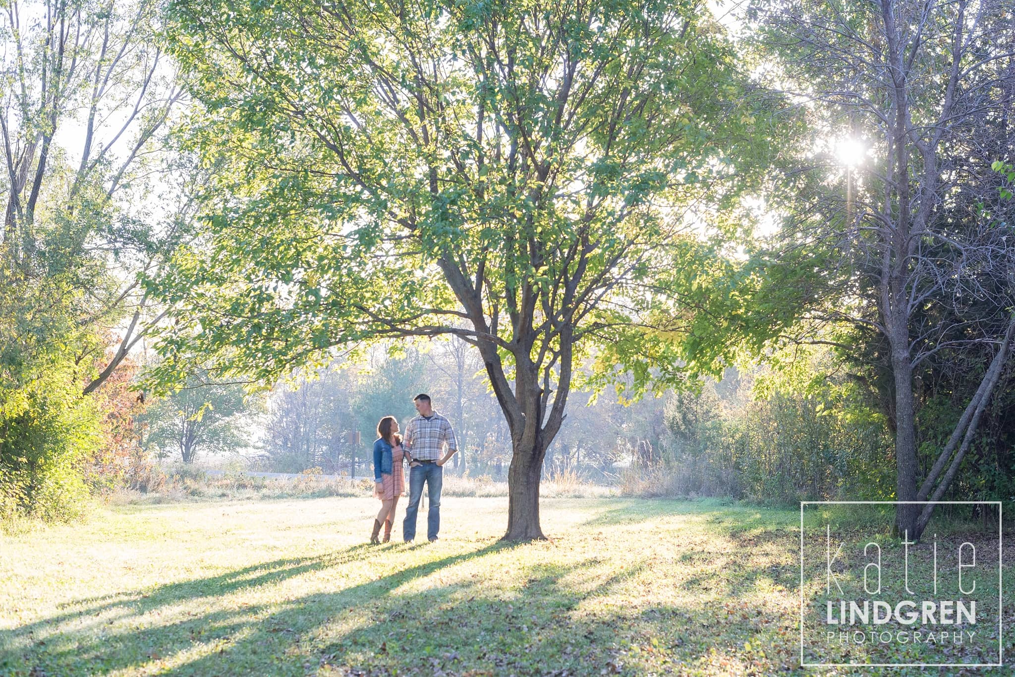 Saylorville Sunrise Engagement Photos