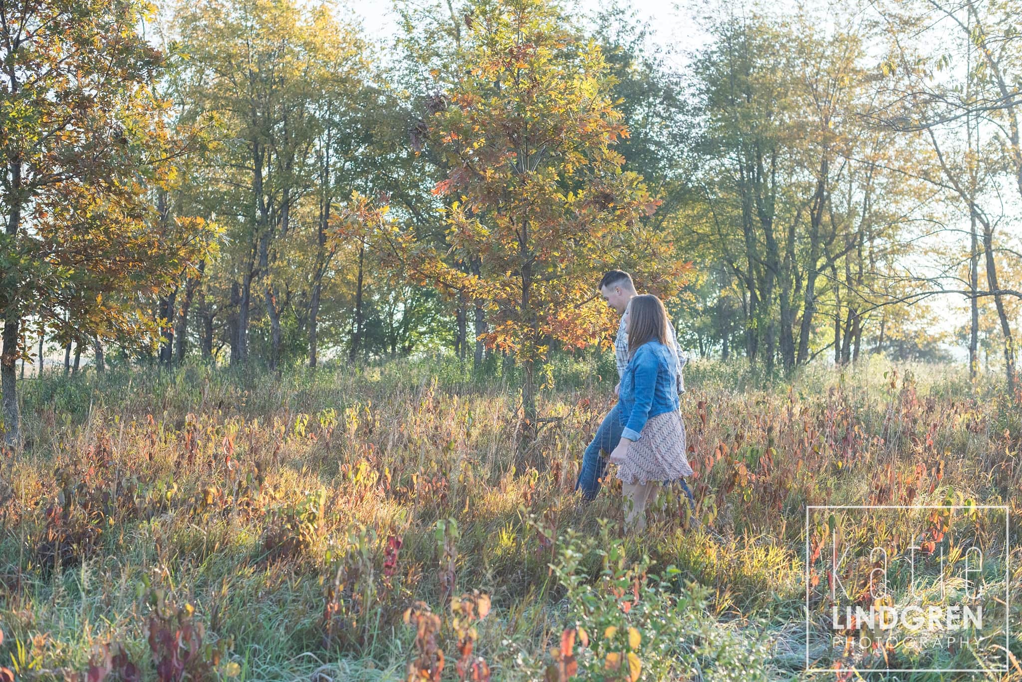 Saylorville Sunrise Engagement Photos