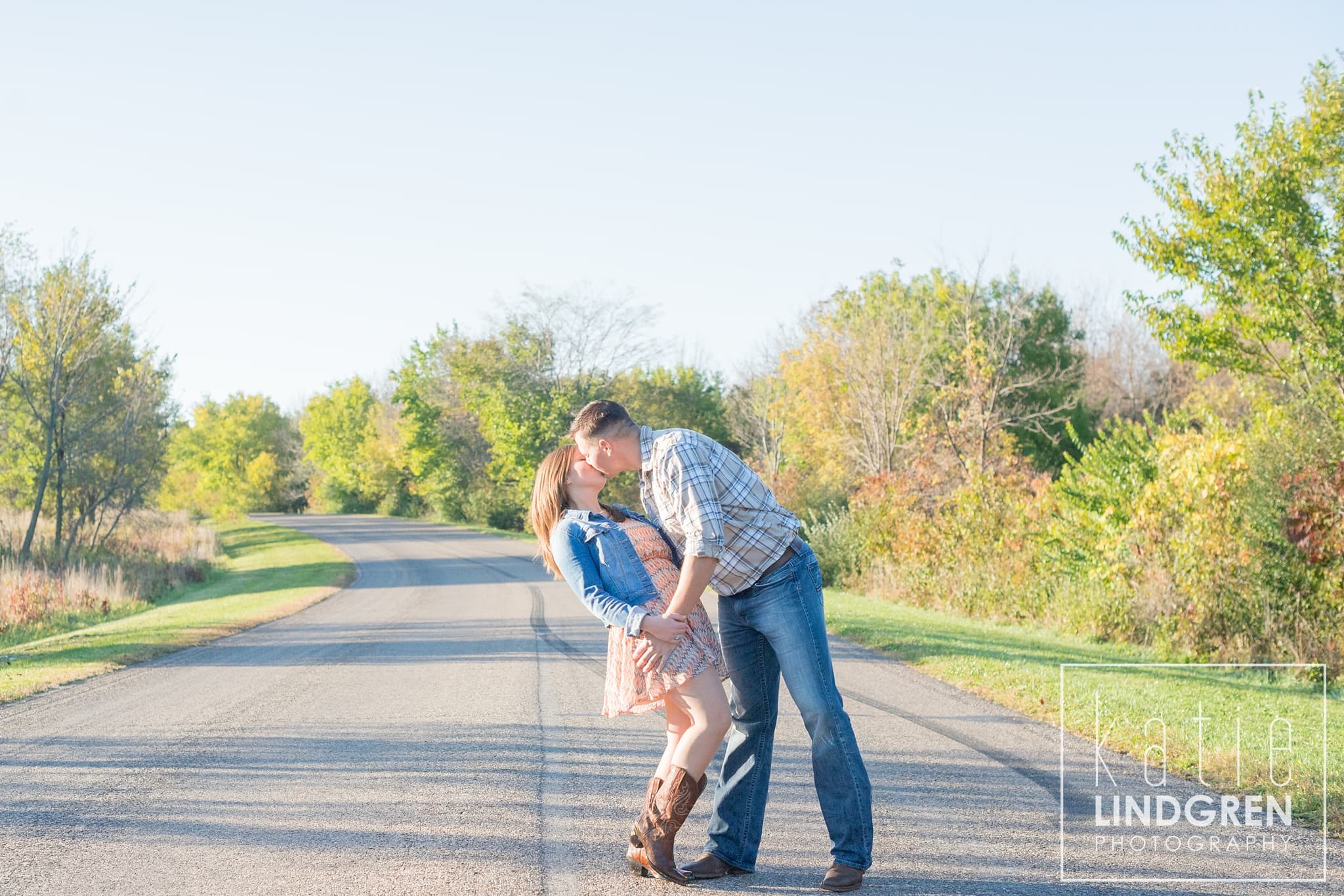 Saylorville Sunrise Engagement Photos
