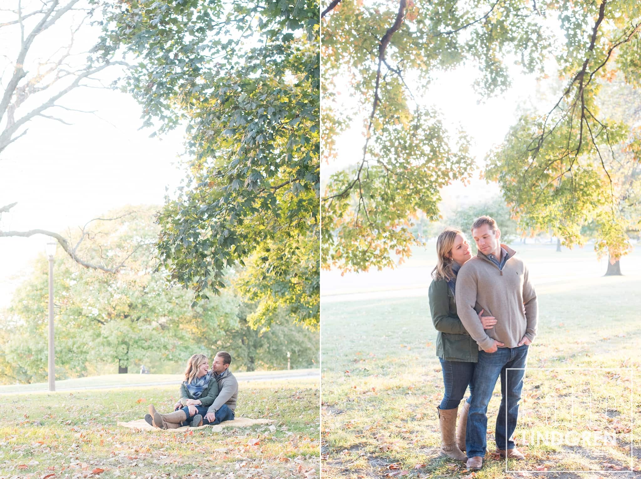 Downtown Des Moines Engagement Photos