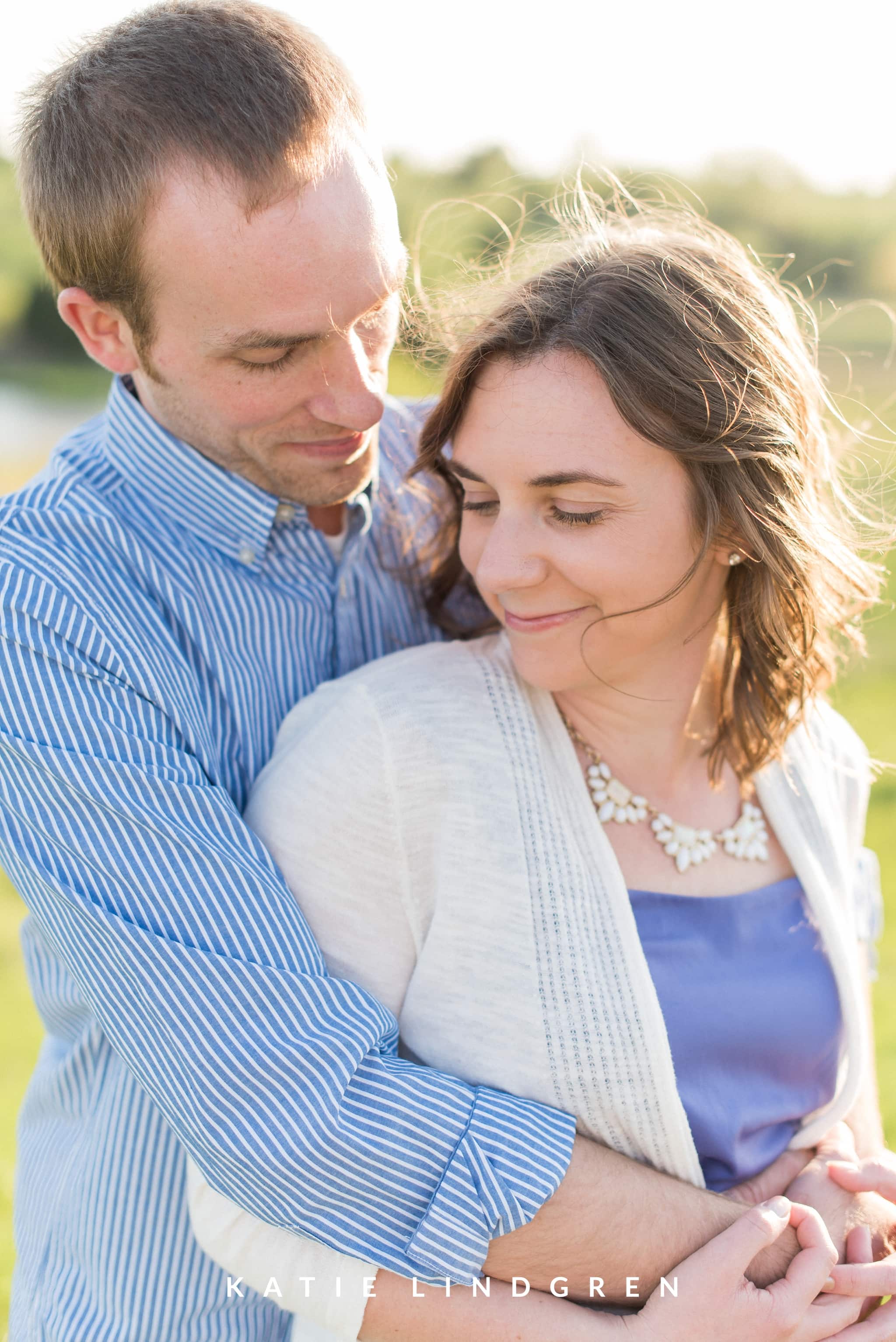 Des Moines Relaxed Natural Engagement Photography