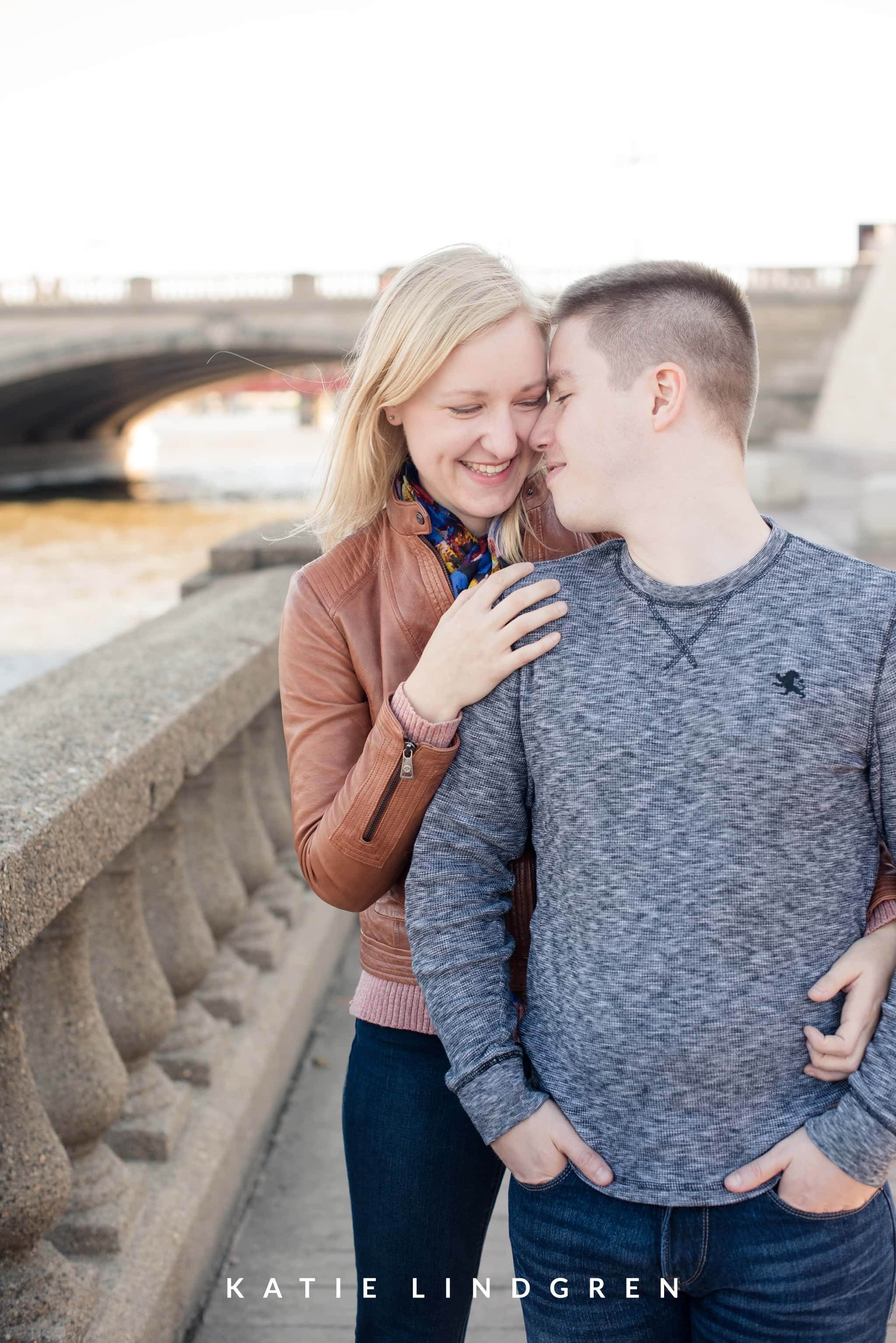 Downtown Des Moines Engagement Session