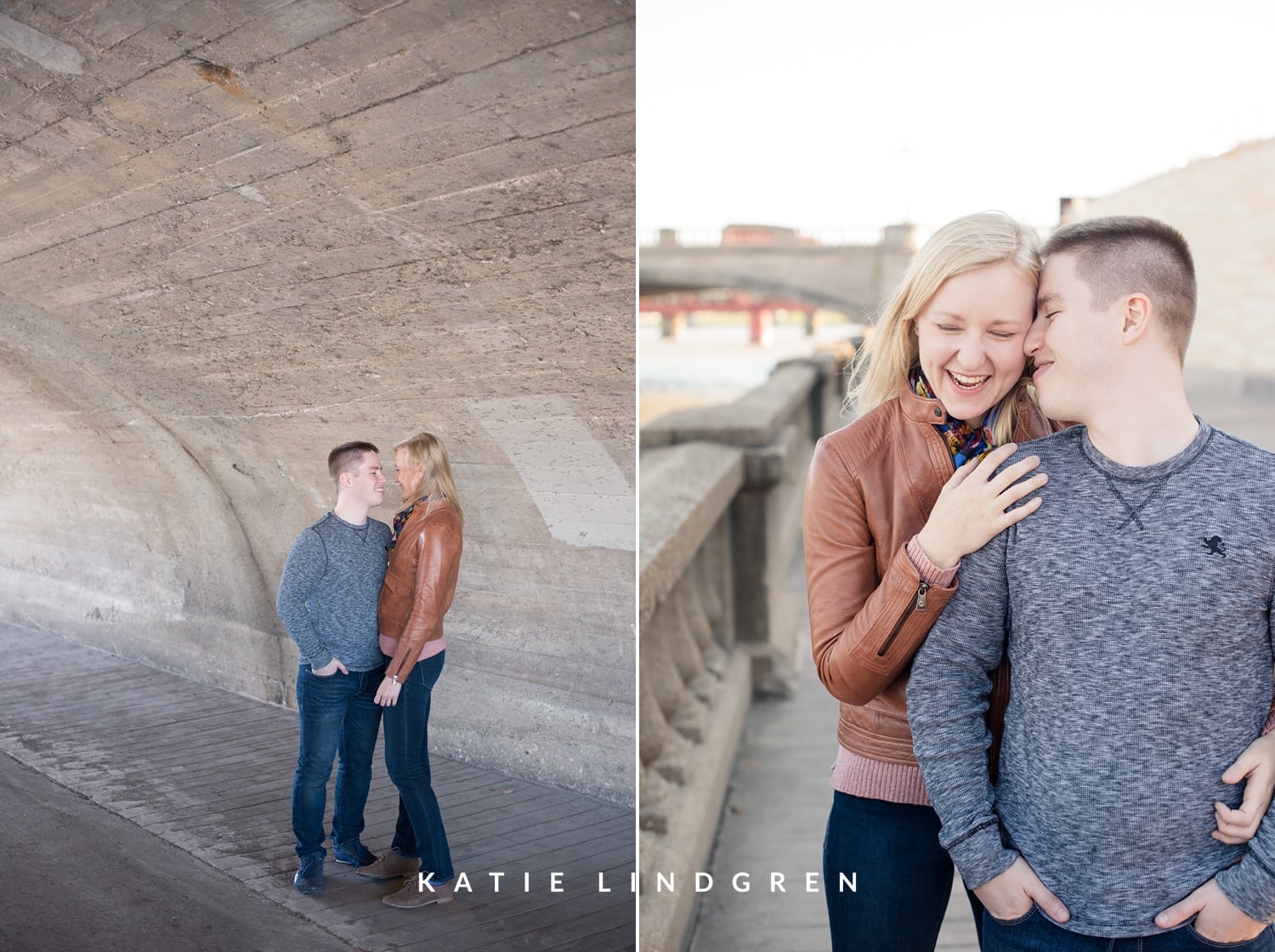 Downtown Des Moines Engagement Session