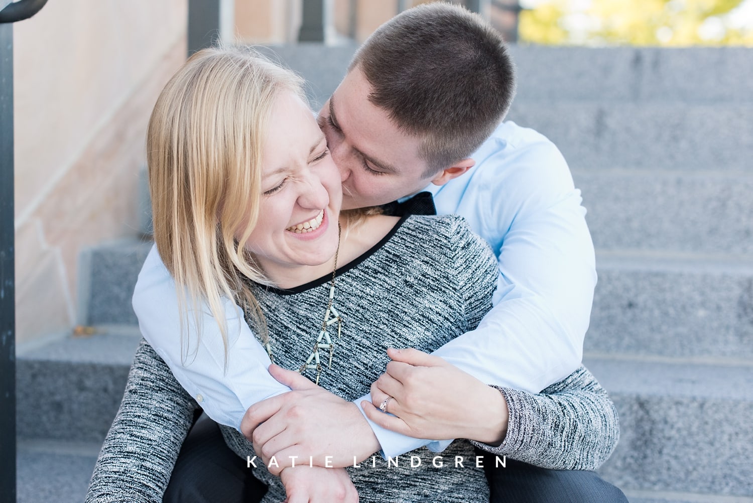 Downtown Des Moines Engagement Session