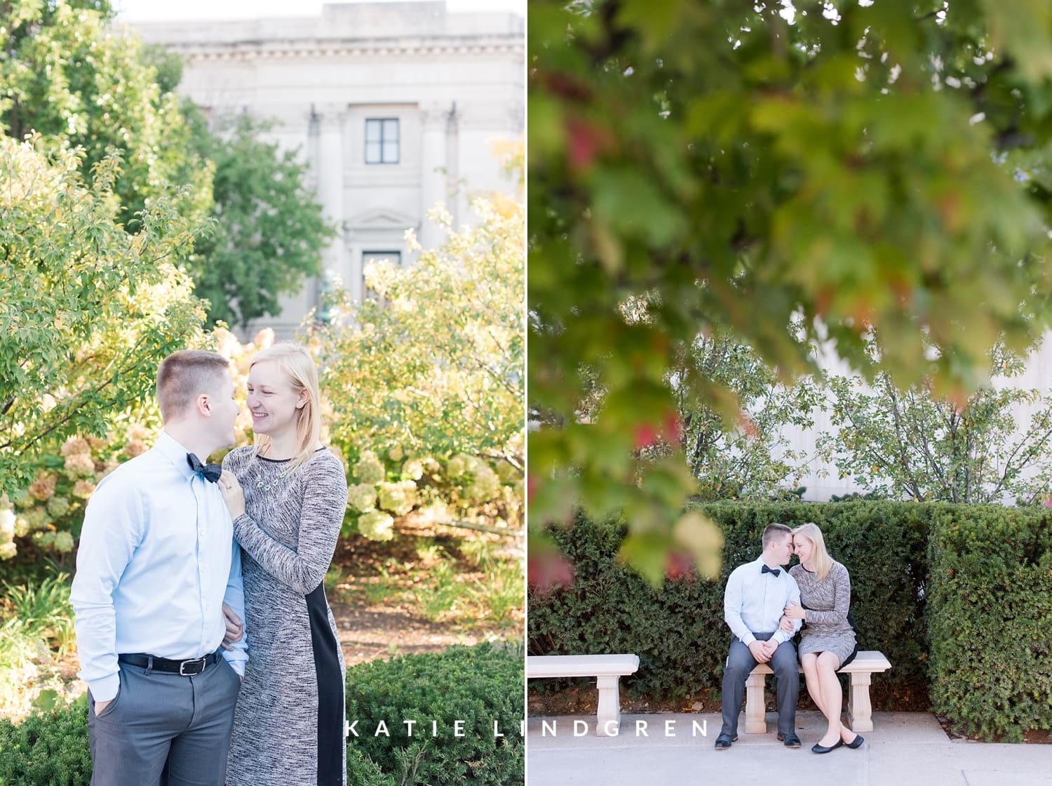 Downtown Des Moines Engagement Session