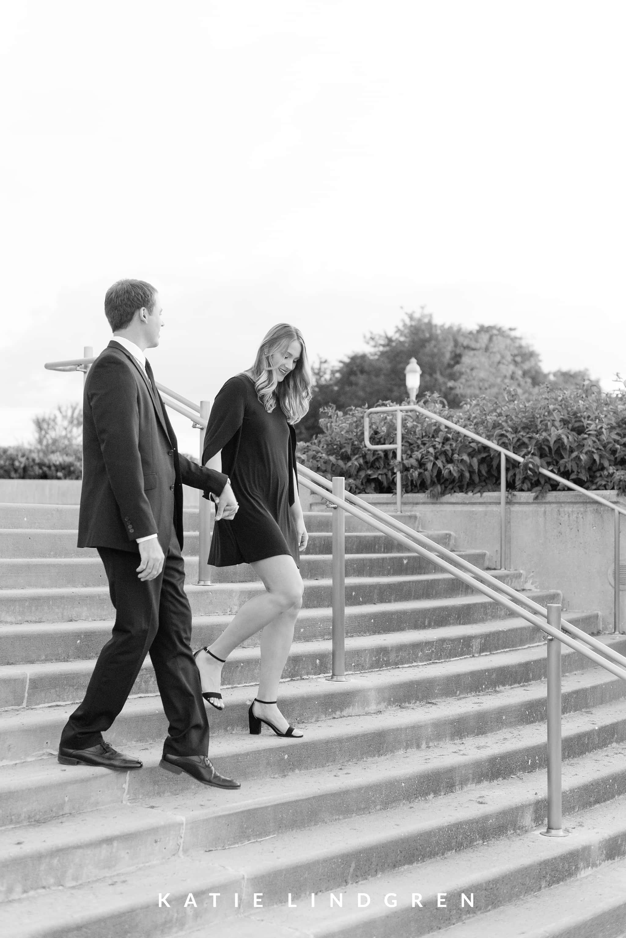 Downtown Des Moines Engagement Session