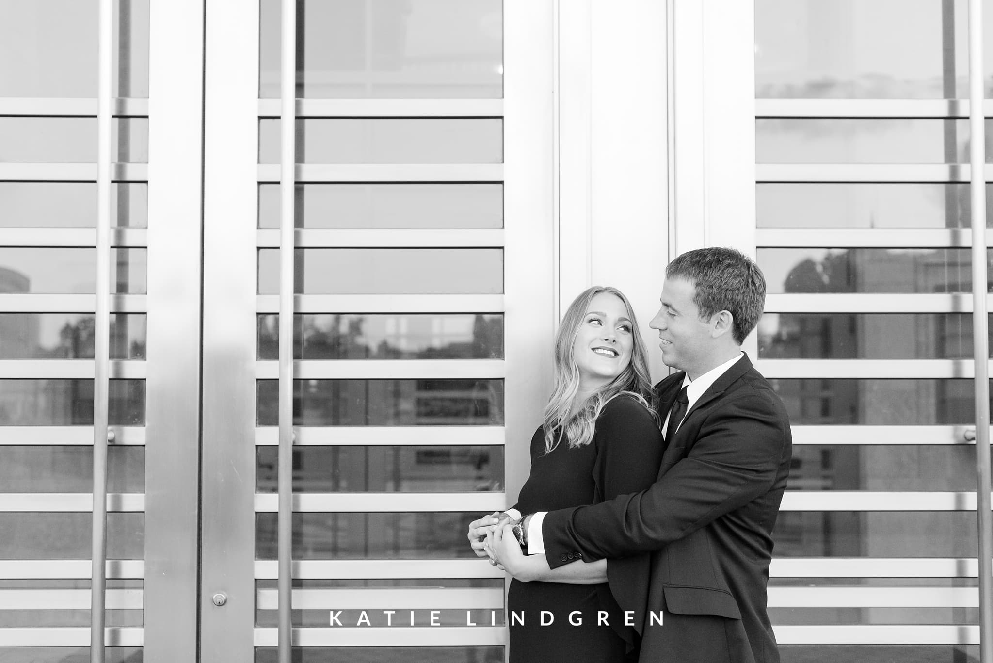 Downtown Des Moines Engagement Session