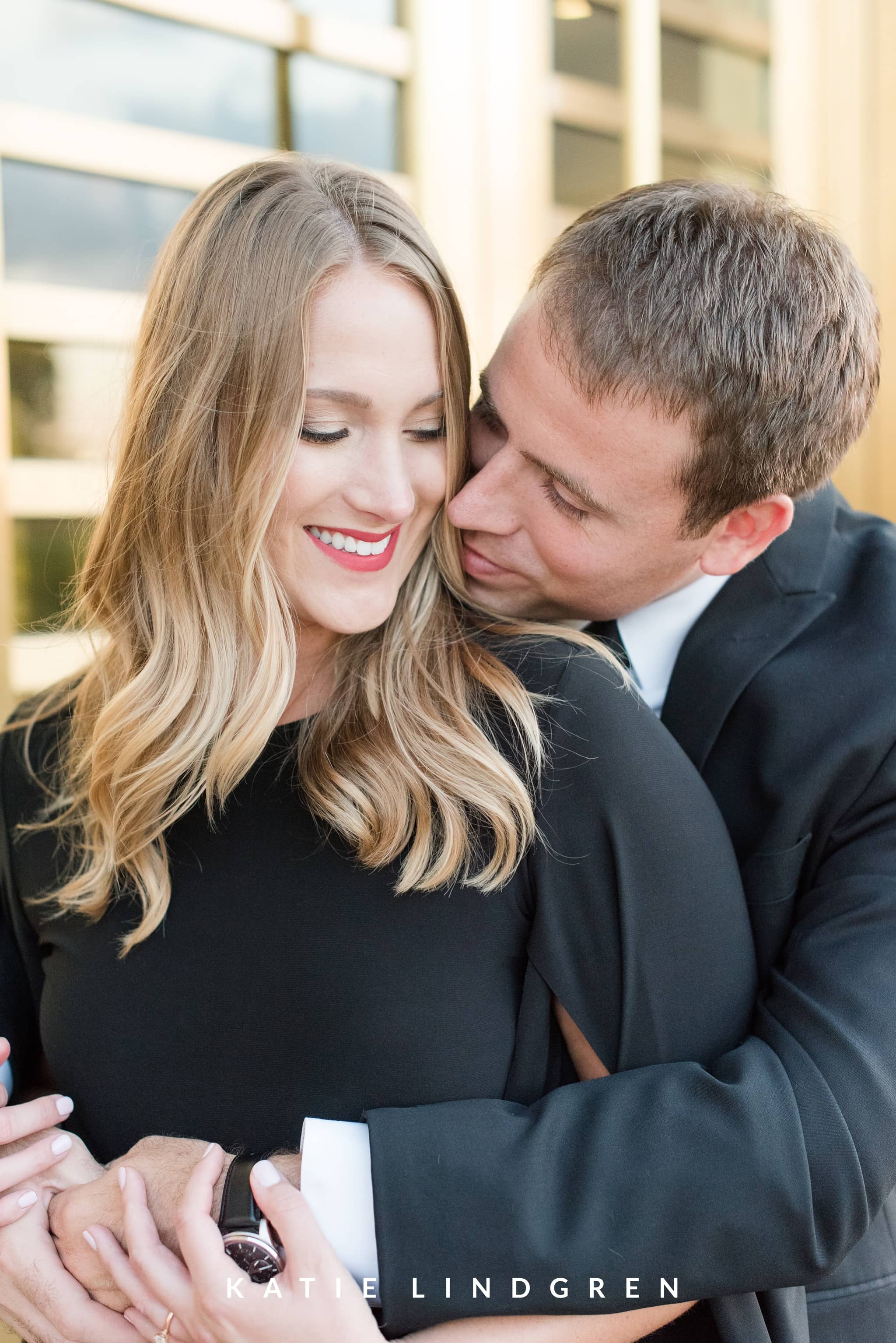 Downtown Des Moines Engagement Session