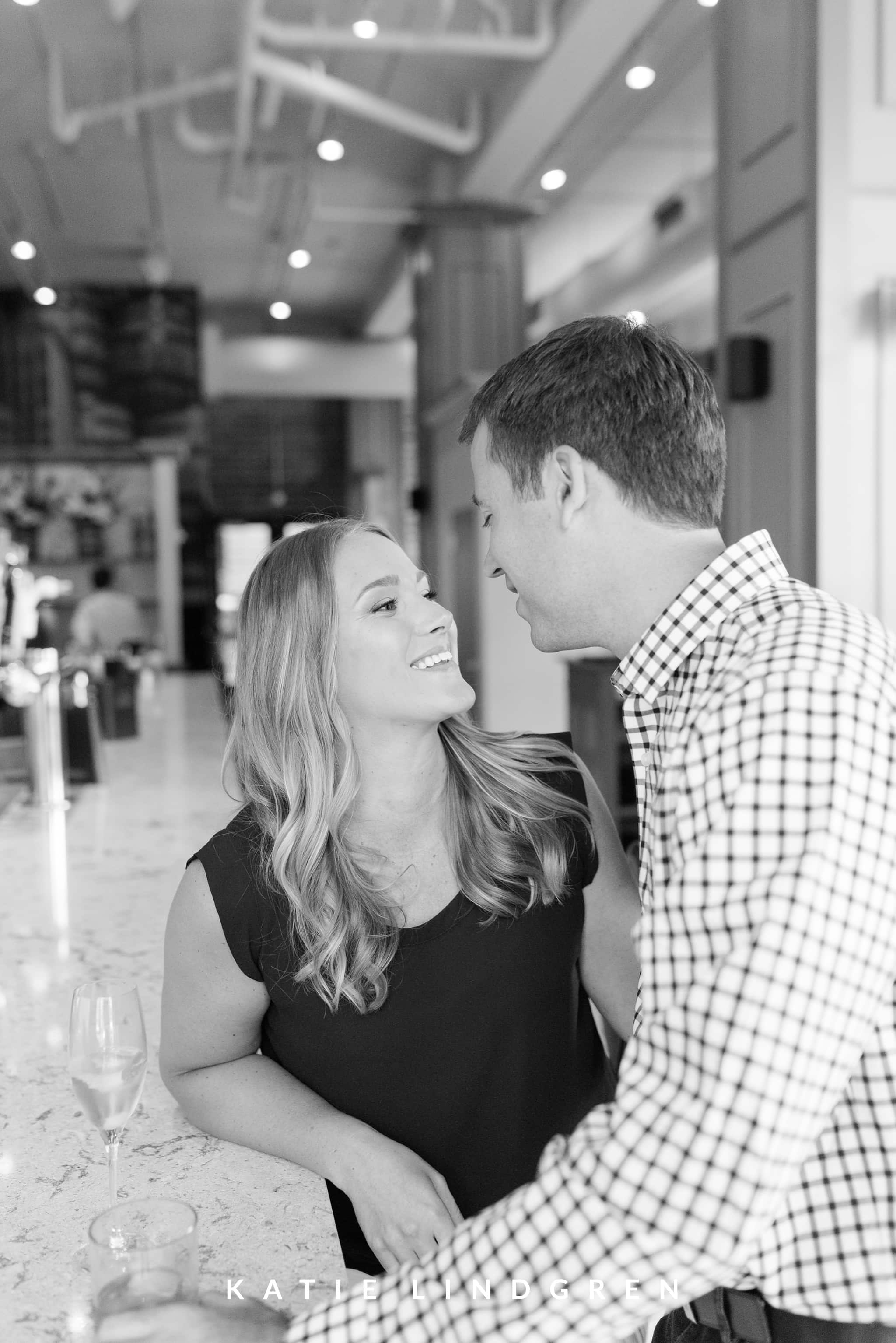 Downtown Des Moines Engagement Session