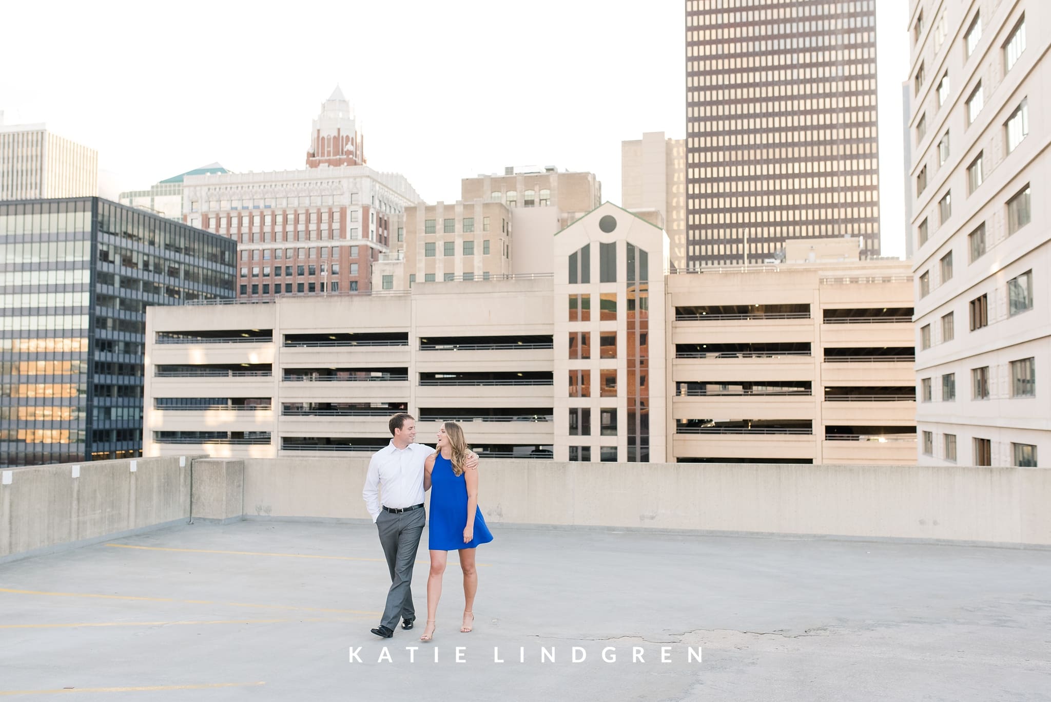 Downtown Des Moines Engagement Session