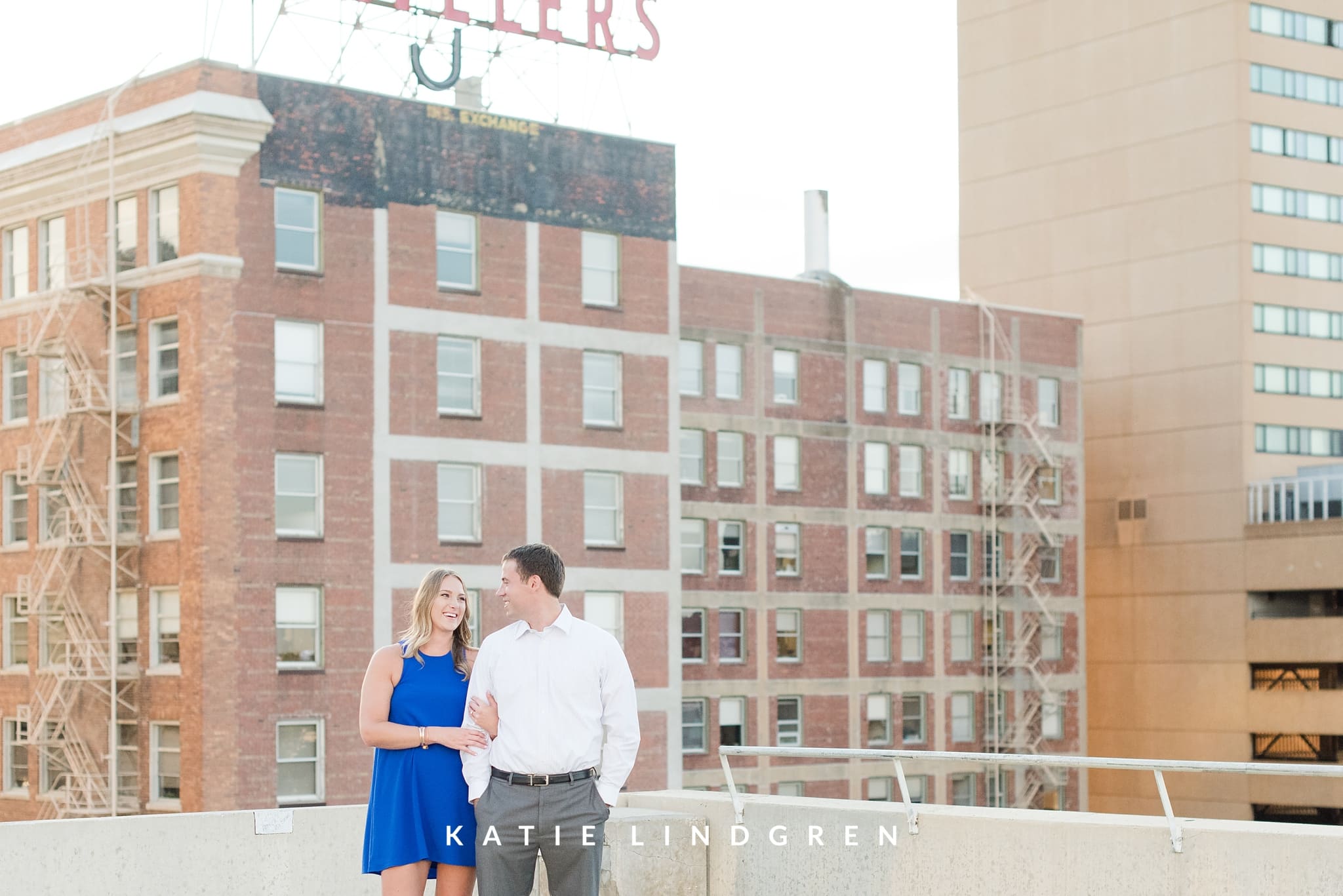 Downtown Des Moines Engagement Session