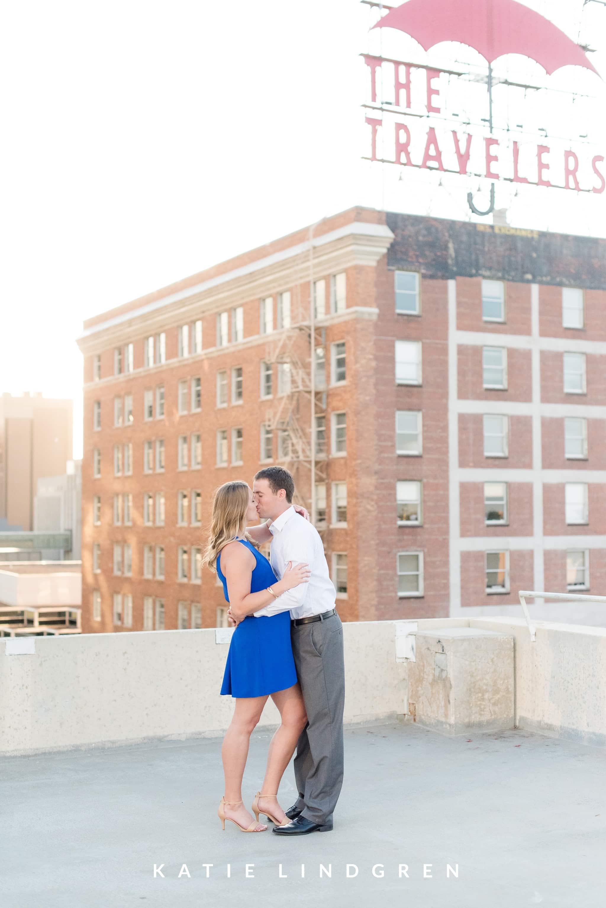 Downtown Des Moines Engagement Session