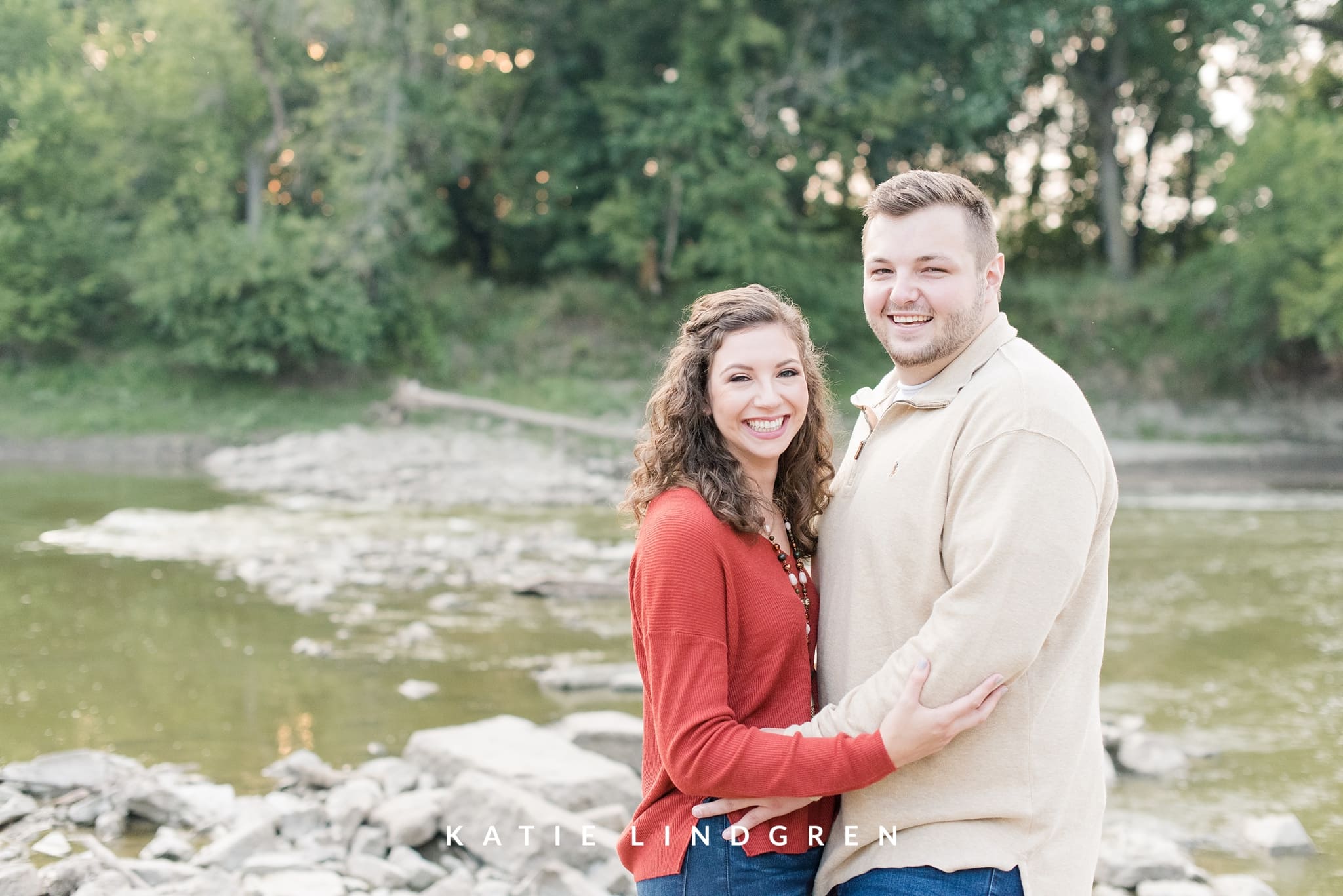 Gray's Lake Engagement Photos