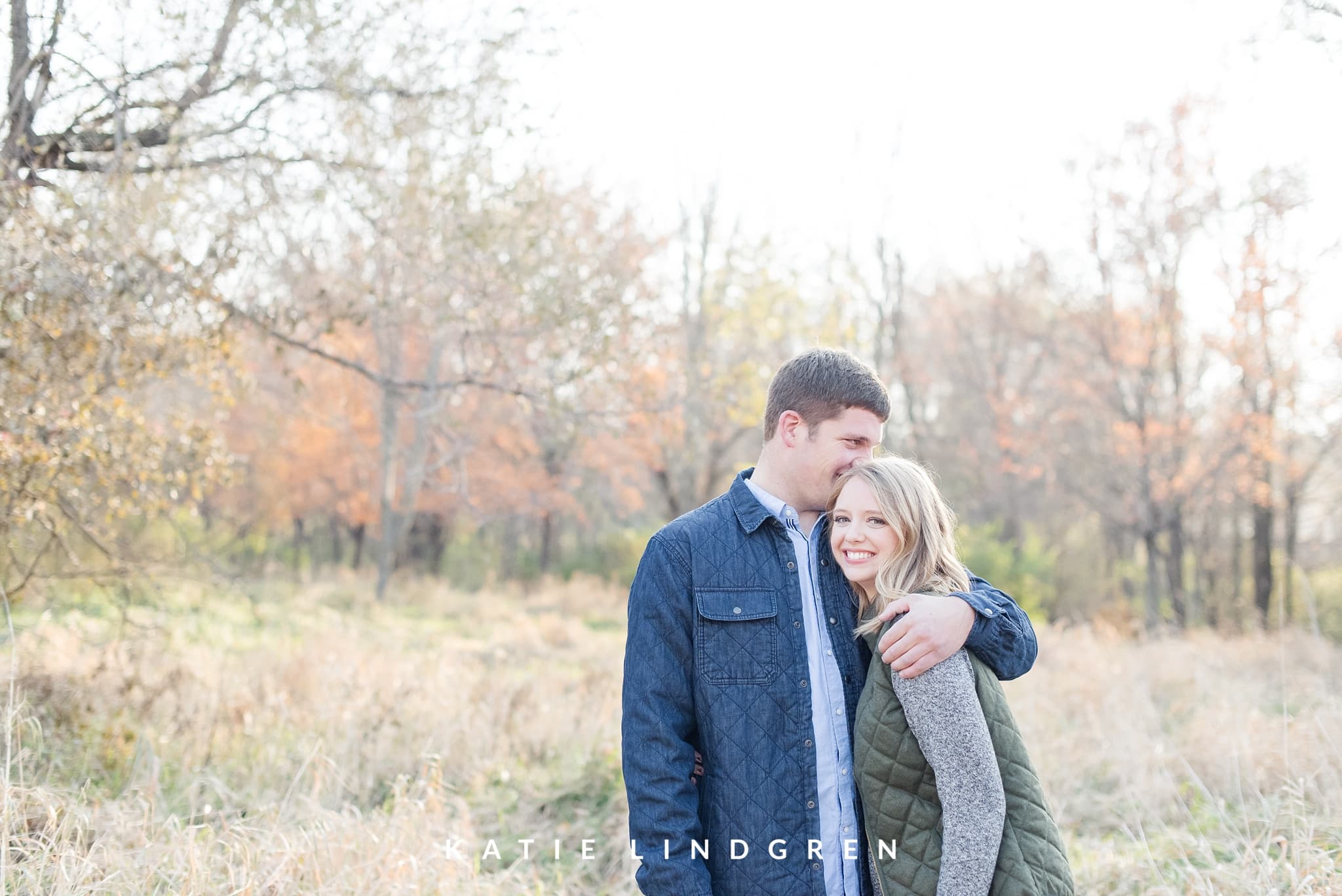 Des Moines Fall Engagement Session
