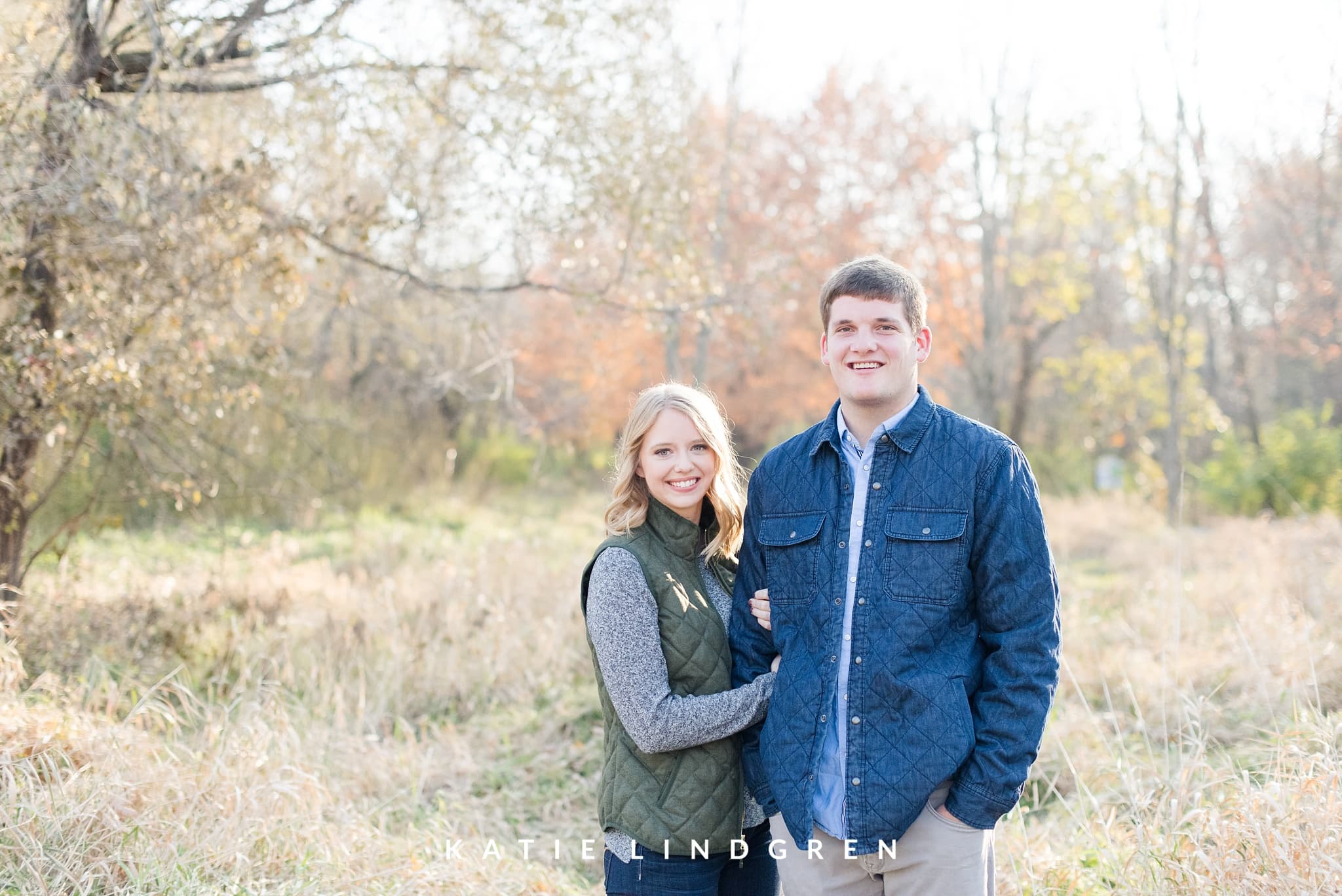 Des Moines Fall Engagement Session