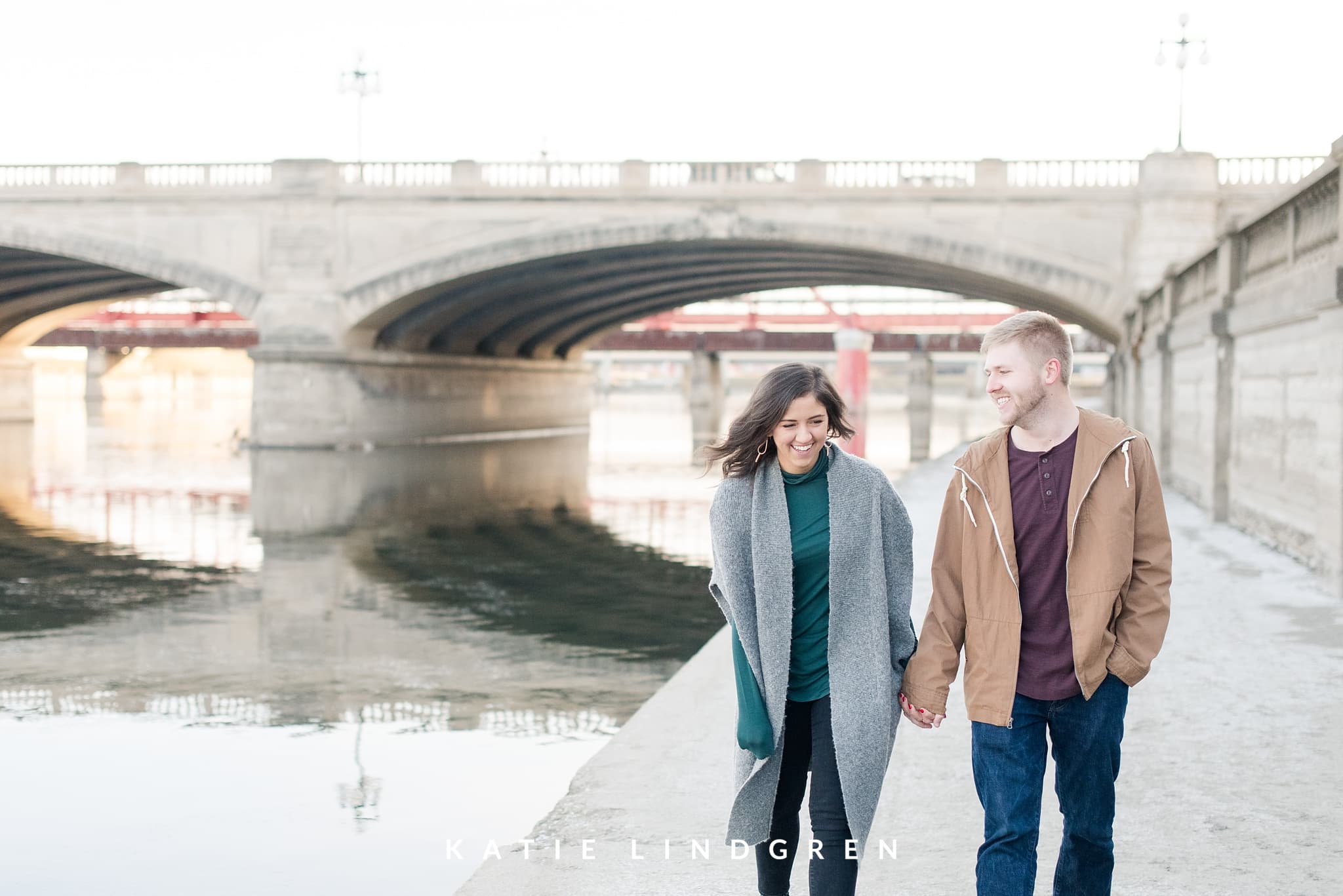 Downtown Des Moines Engagement Session