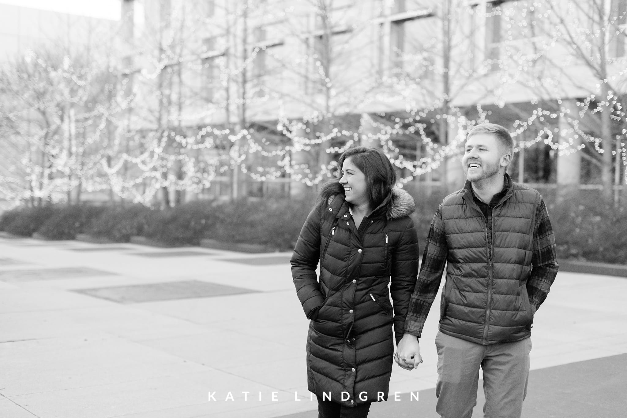 Downtown Des Moines Engagement Session