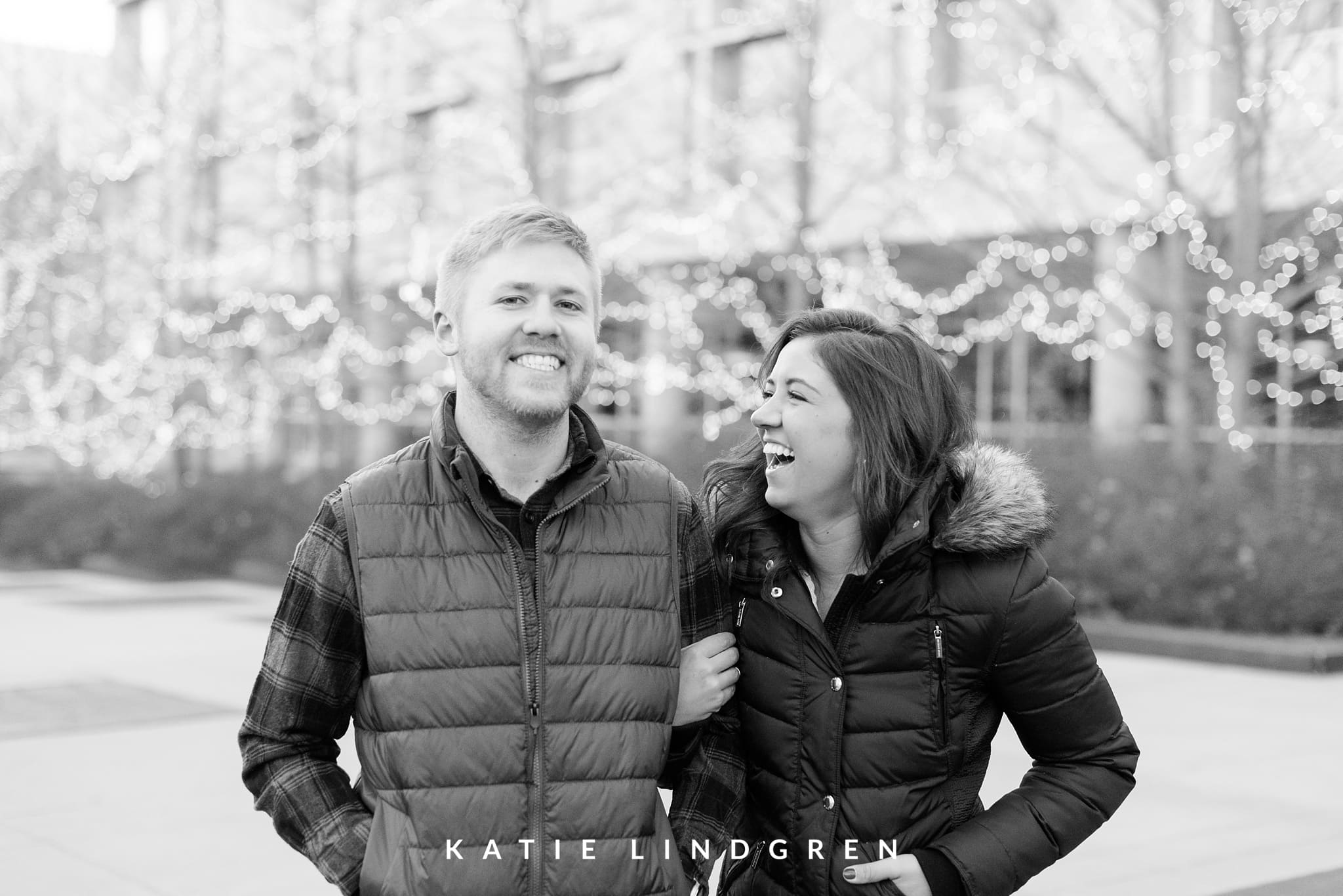 Downtown Des Moines Engagement Session