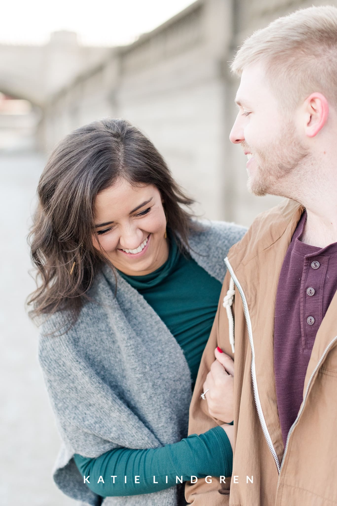 Downtown Des Moines Engagement Session