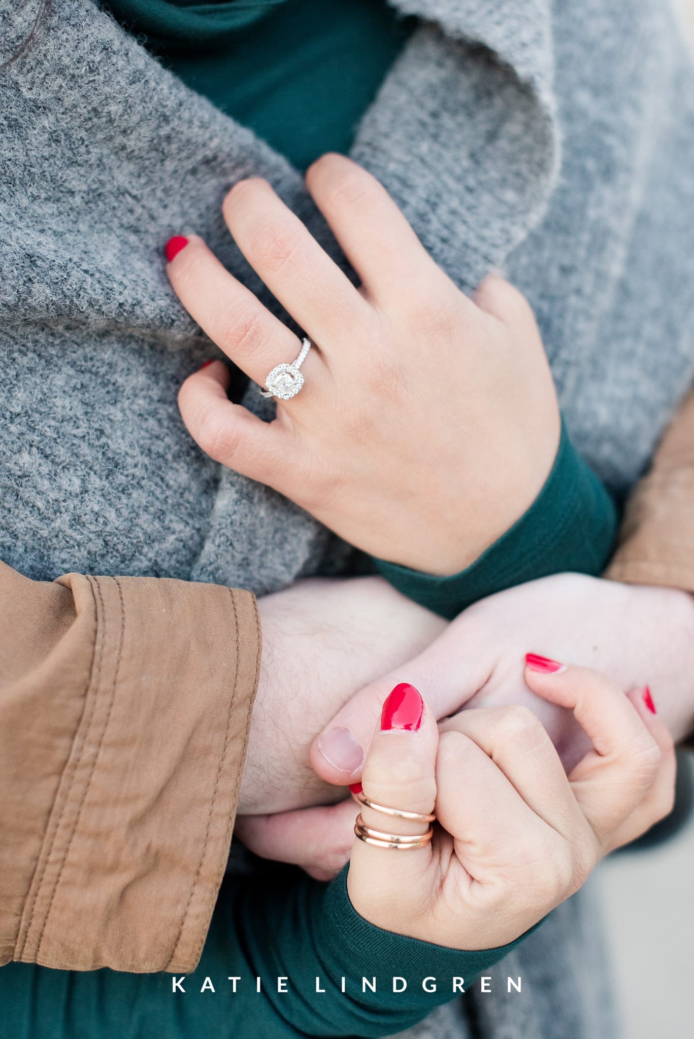 Downtown Des Moines Engagement Session