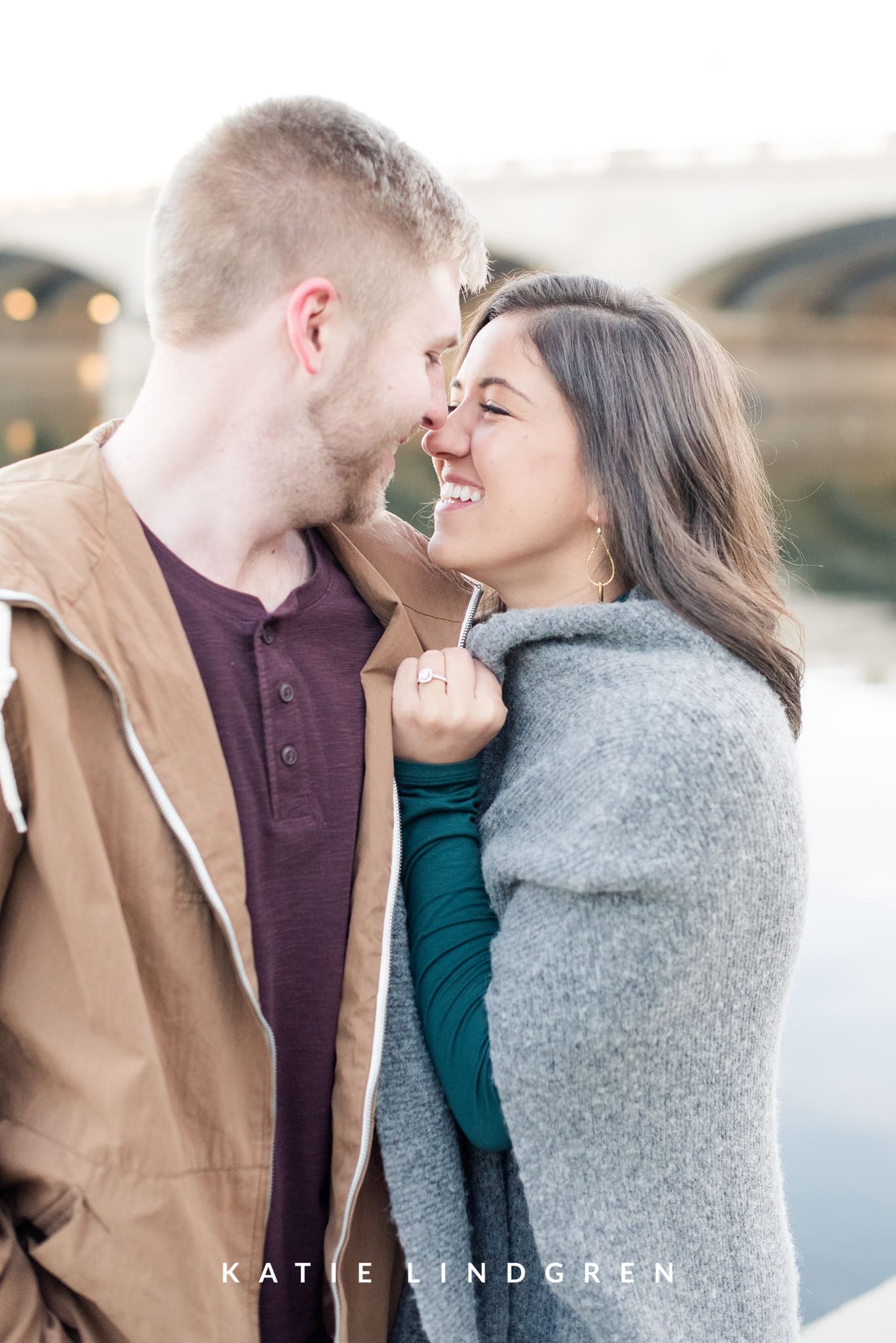 Downtown Des Moines Engagement Session