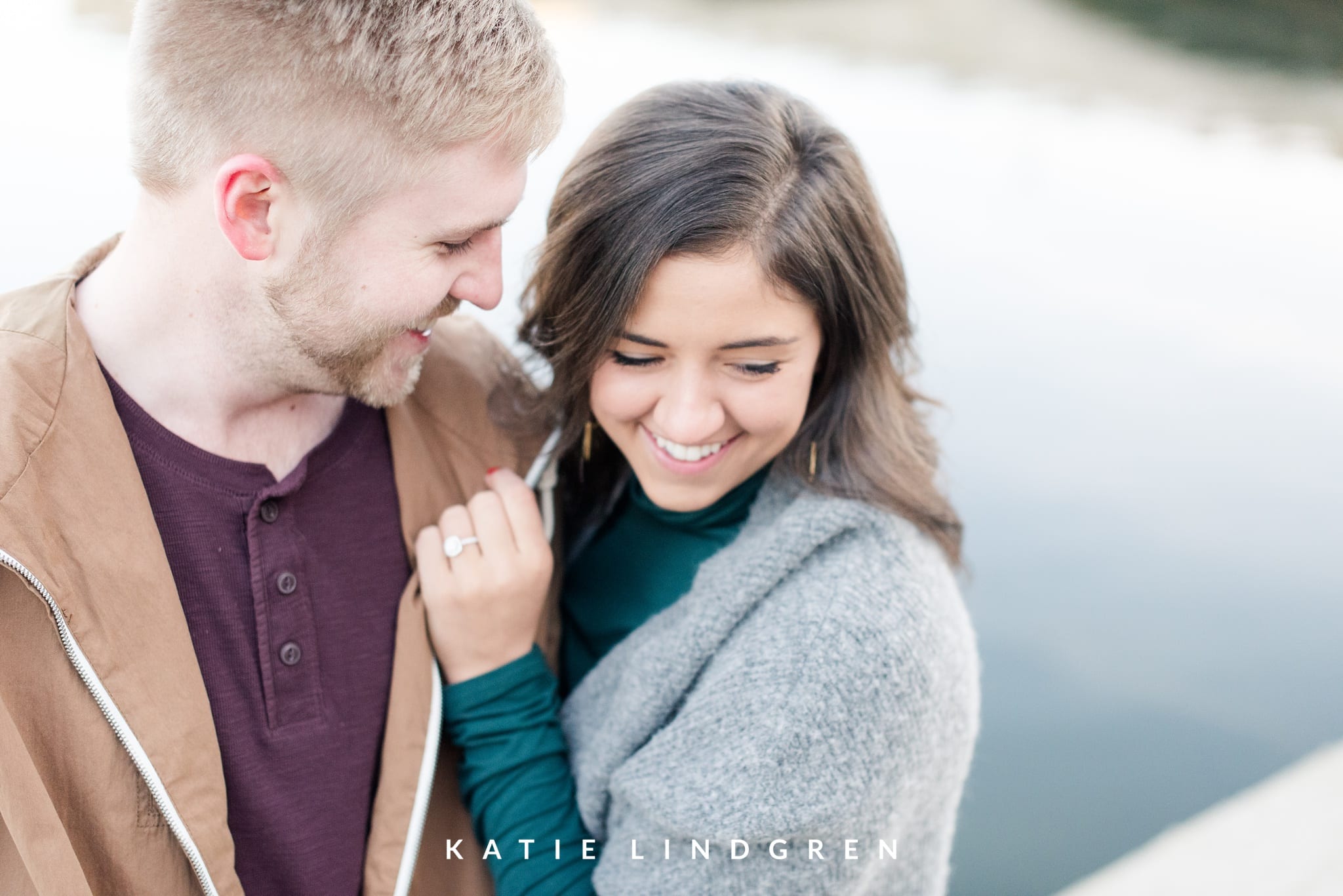 Downtown Des Moines Engagement Session