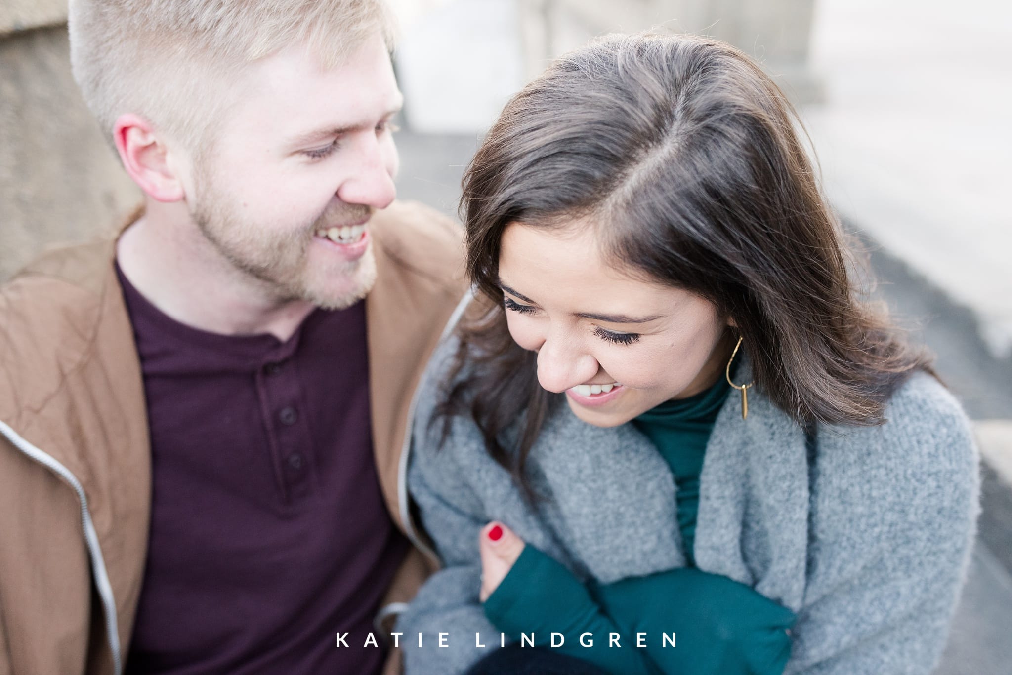 Downtown Des Moines Engagement Session