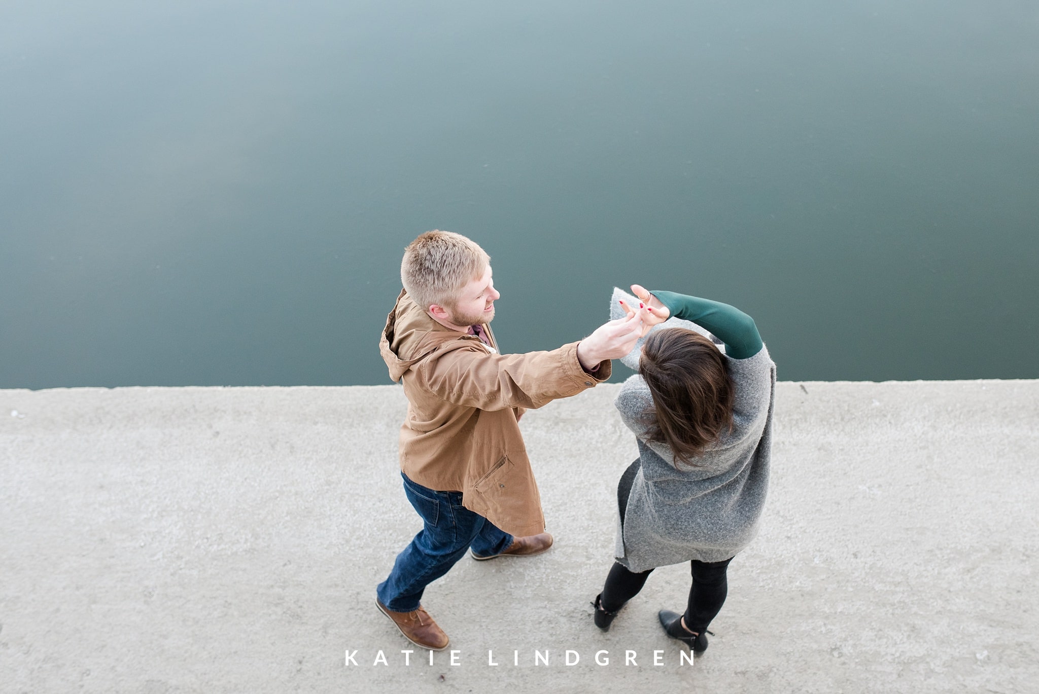 Downtown Des Moines Engagement Session