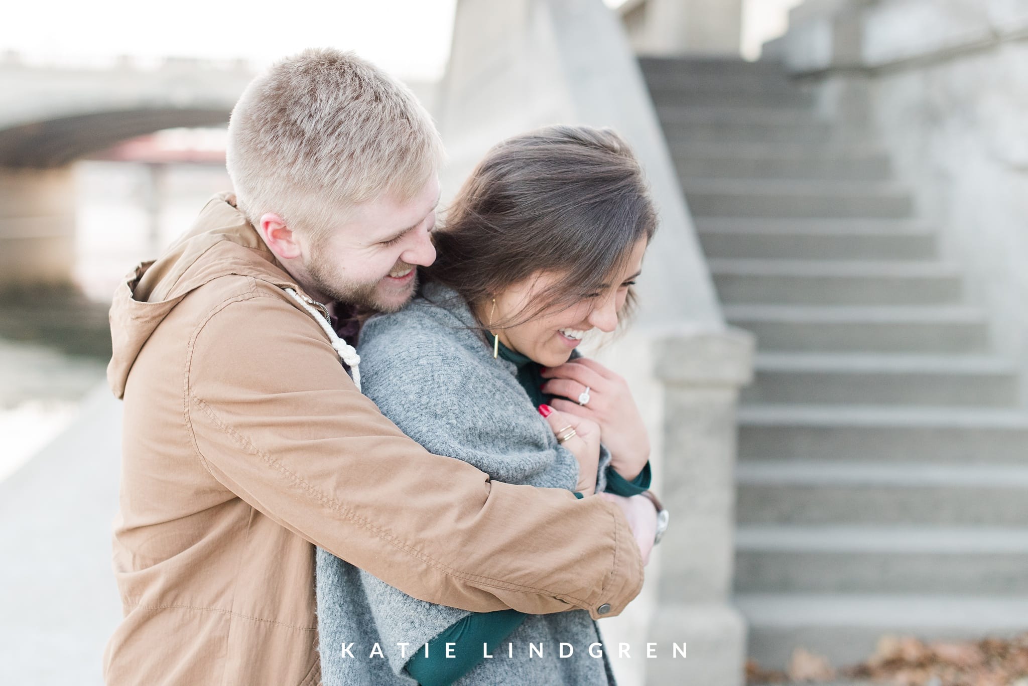 Downtown Des Moines Engagement Session